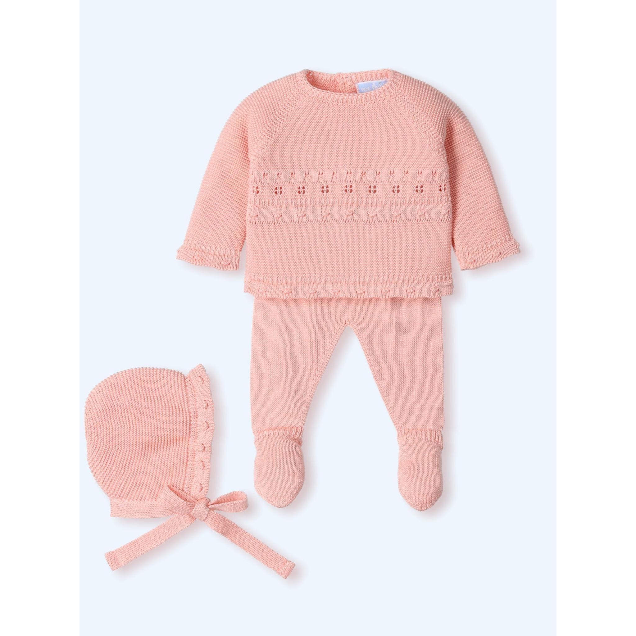 Papaya Knitted Set