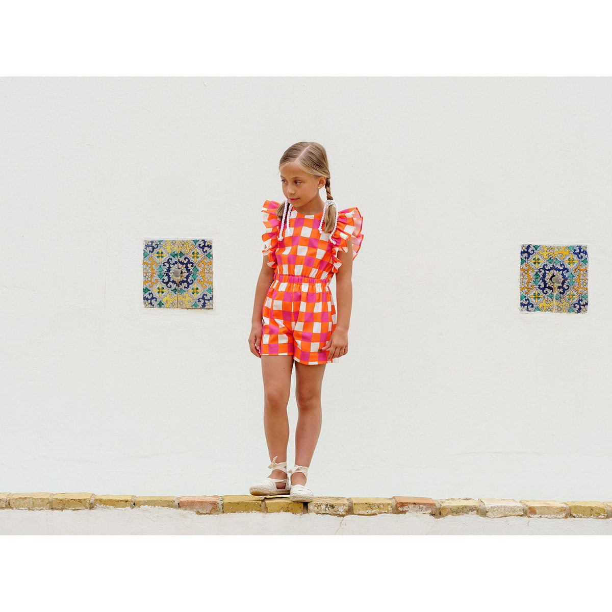 Naranja Romper
