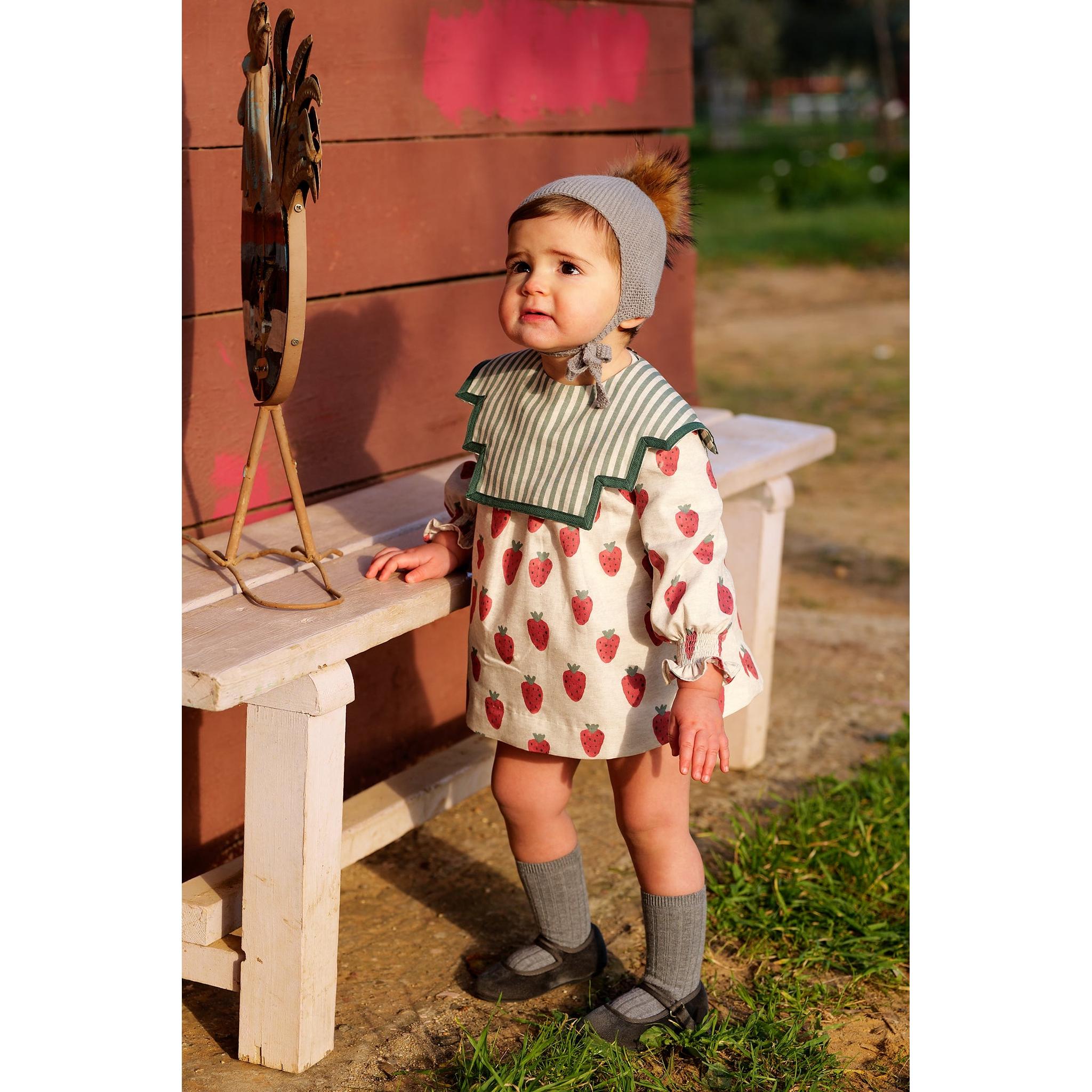 Vestido Estampado Fresa