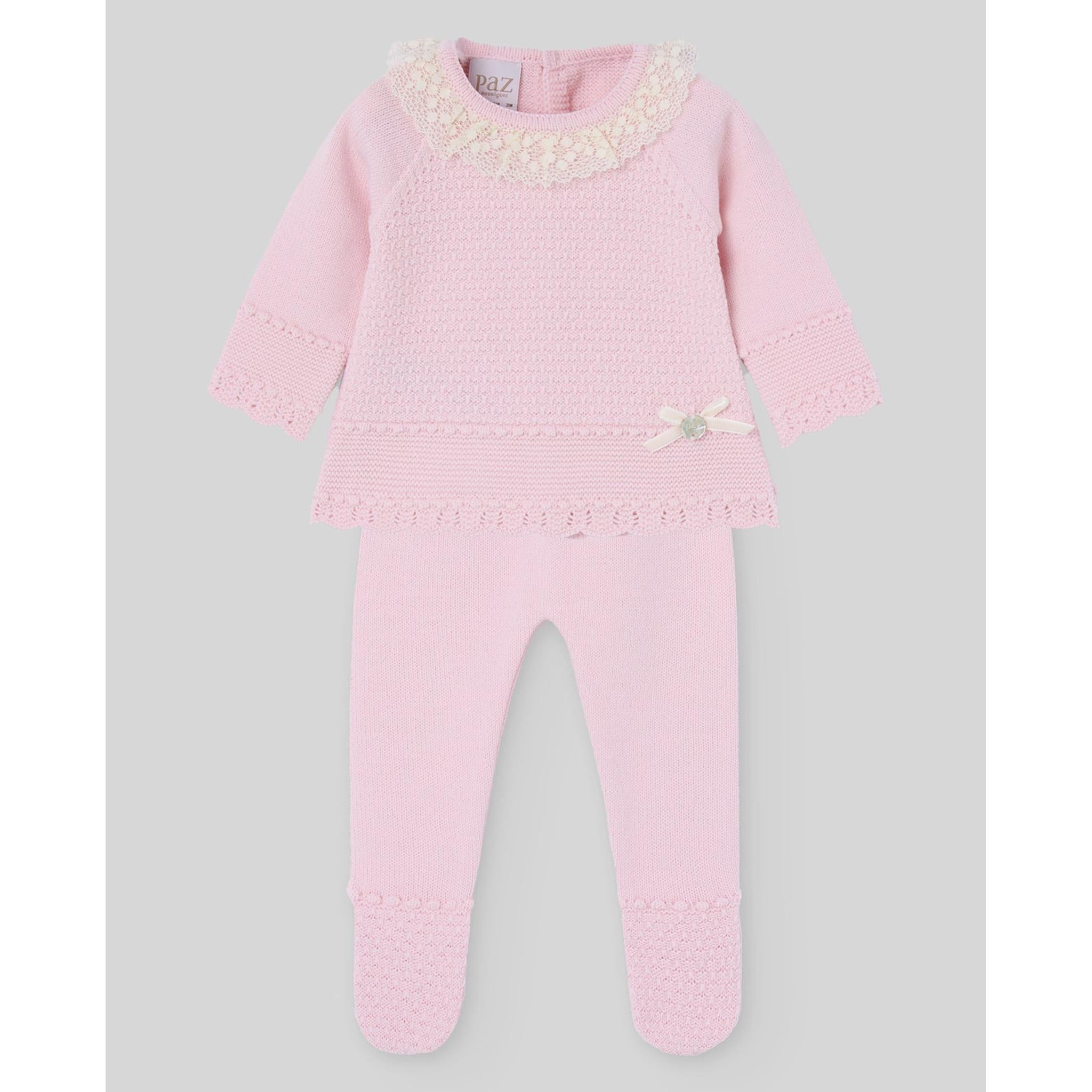 Puntilla Knitted Set