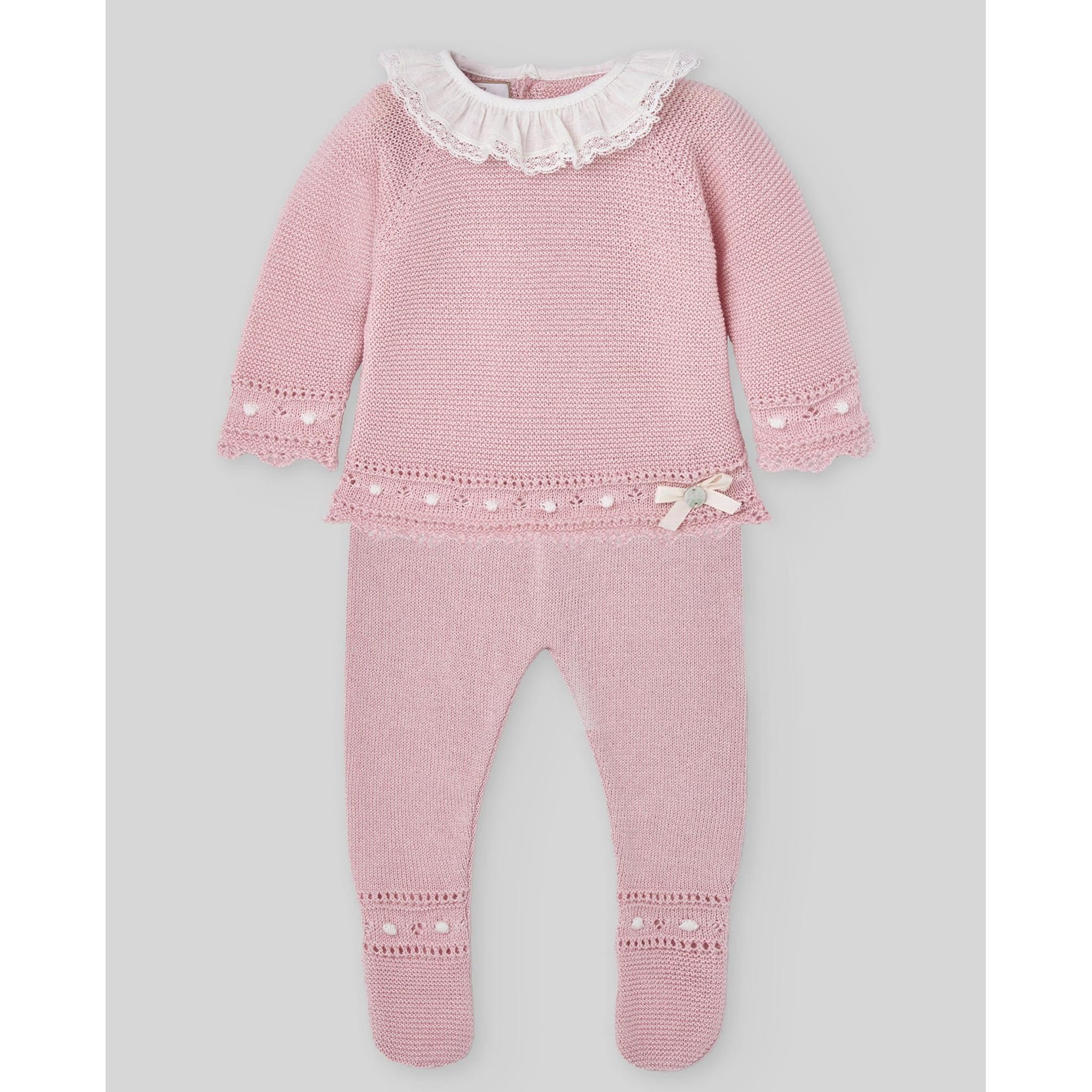 Alegra Knitted Set Pink