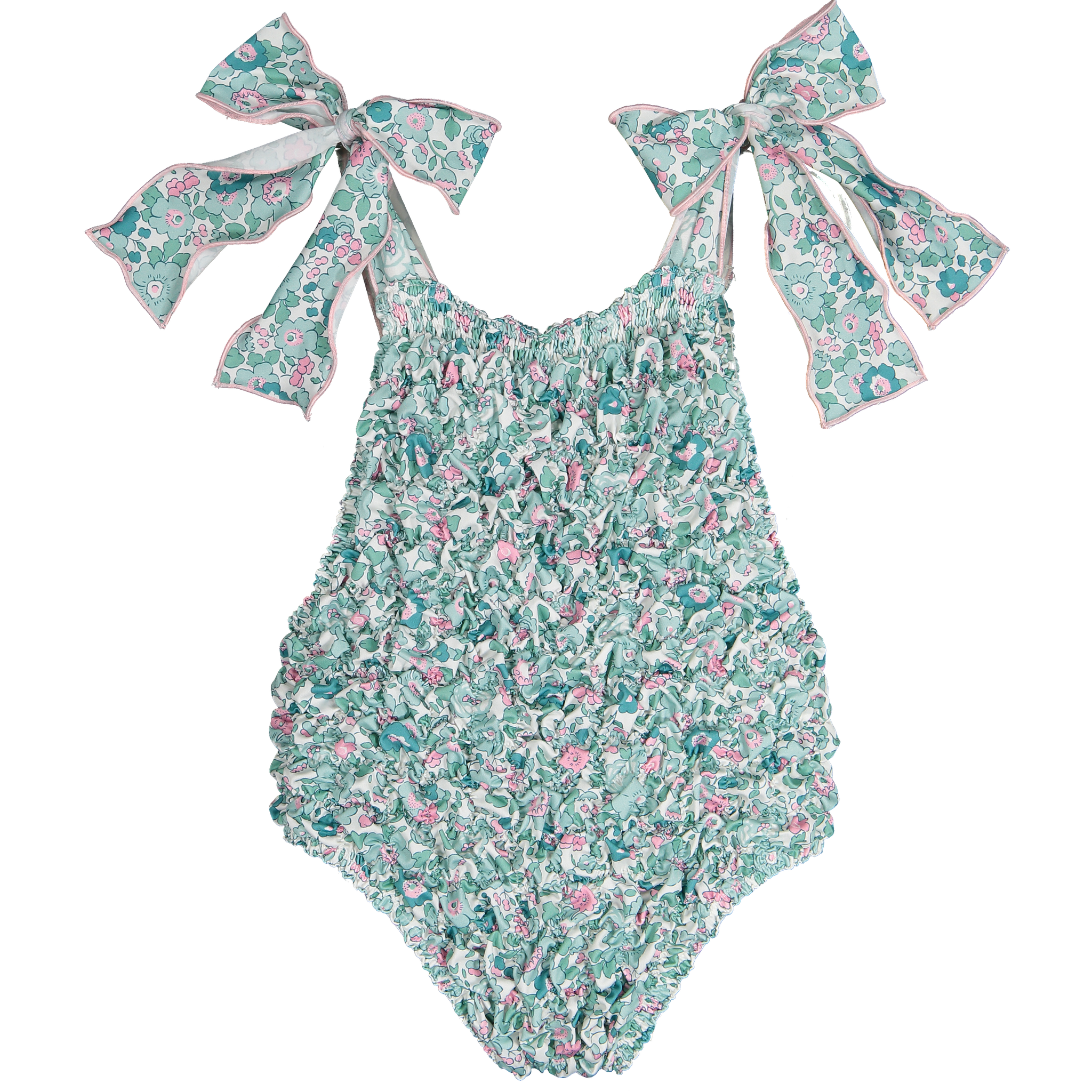 Aqua Betsy Frilled Swim