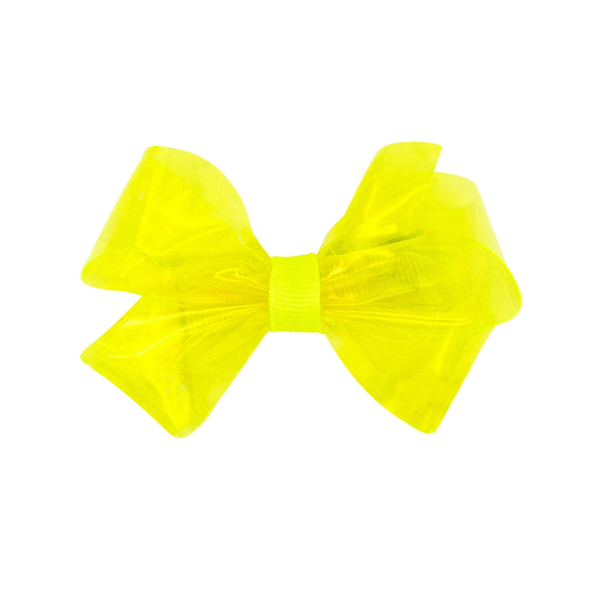 Mini WeeSplash Vinyl Girls Swim Hair Bow - Several Colors