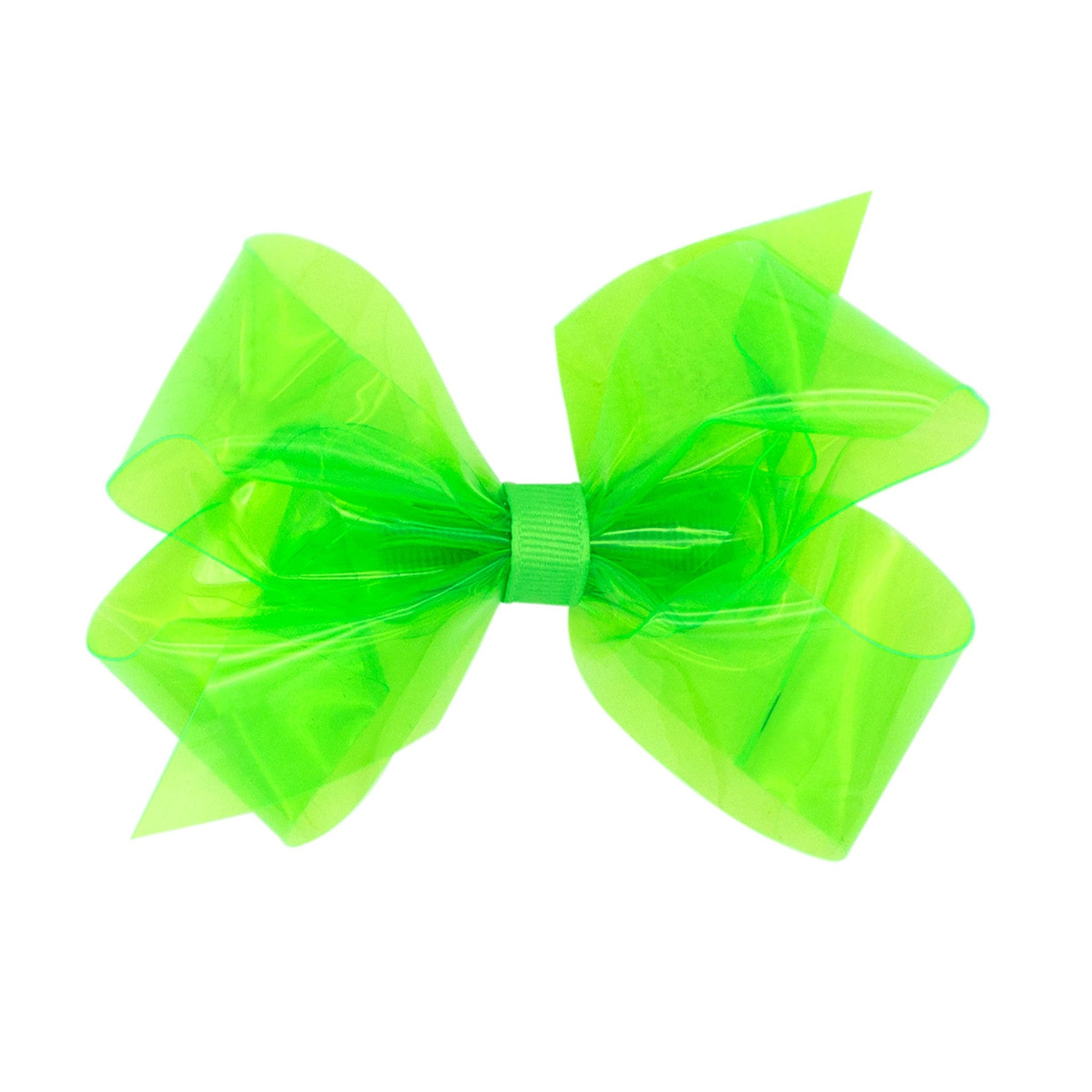 Medium WeeSplash Vinyl Girls Swim Hair Bow - Several Colors