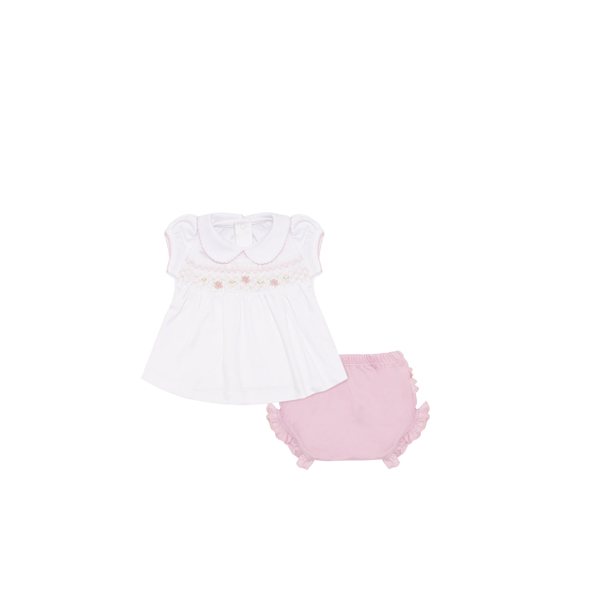 Sophie Smocked Bloomer Set