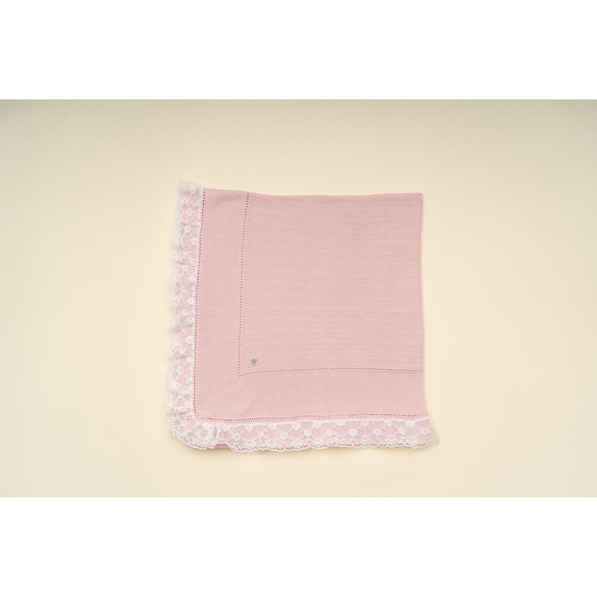 Lace Knitted Blanket