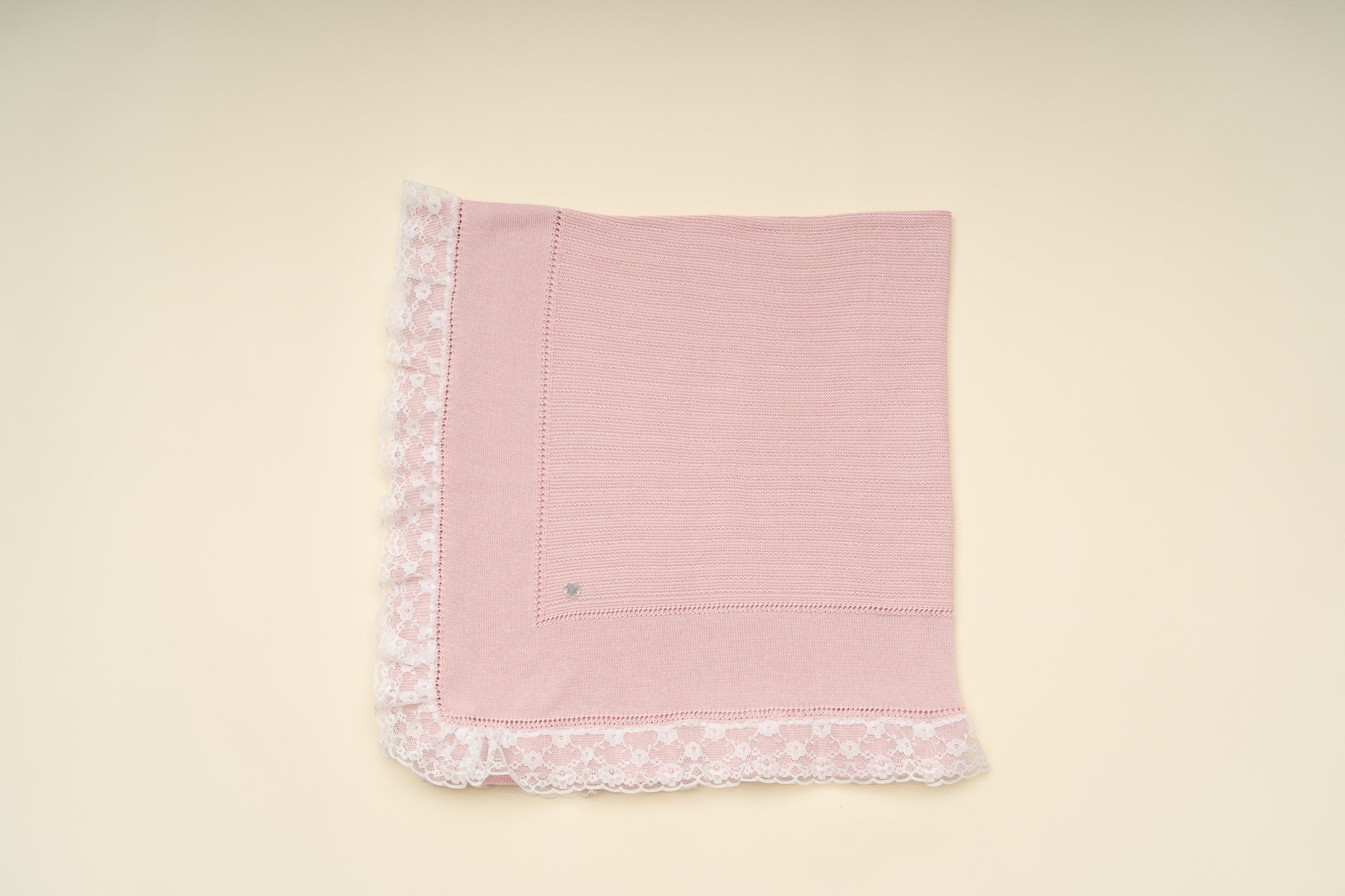 Lace Knitted Blanket