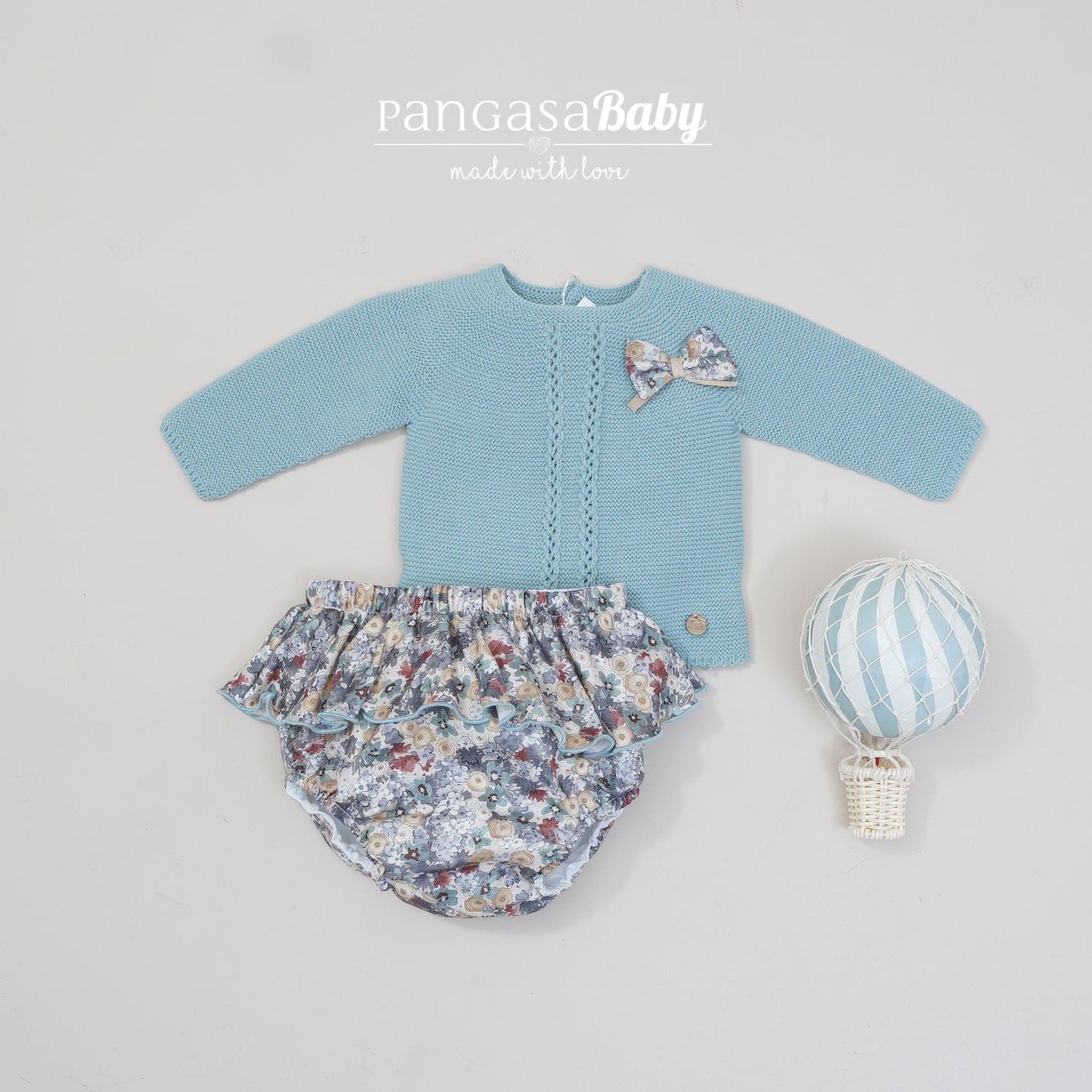 Marengo Ruffle Bloomer Set