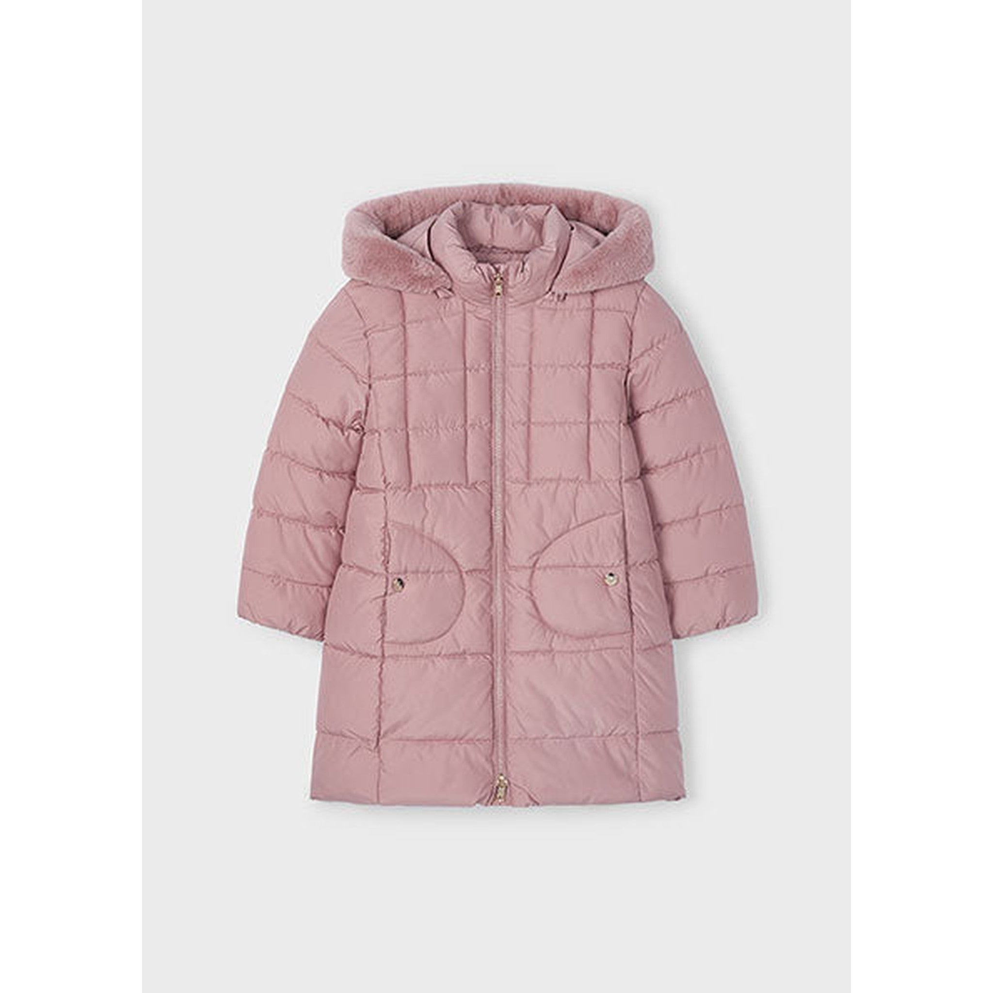 Long Coat - Rose Pink