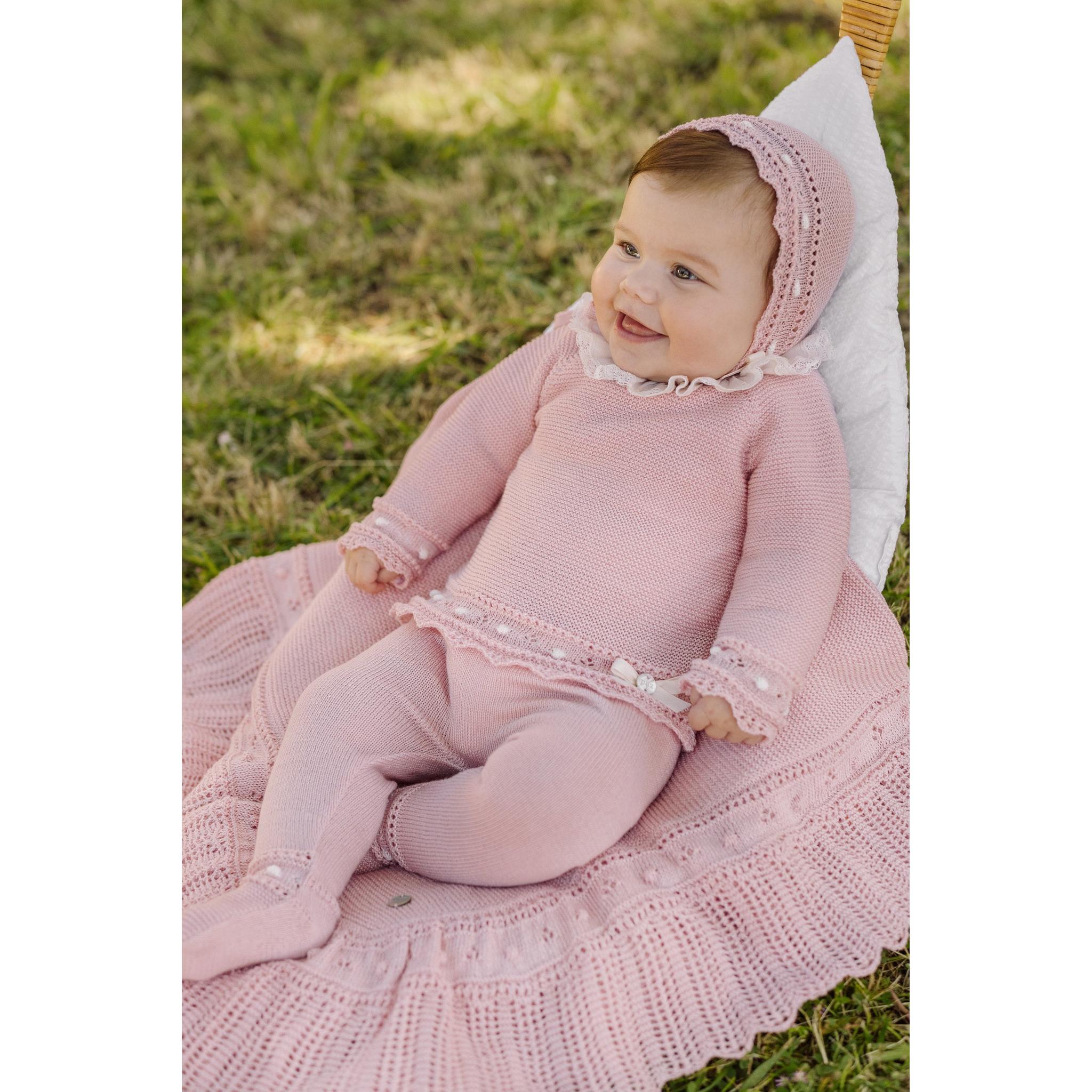 Alegra Knitted Set Pink