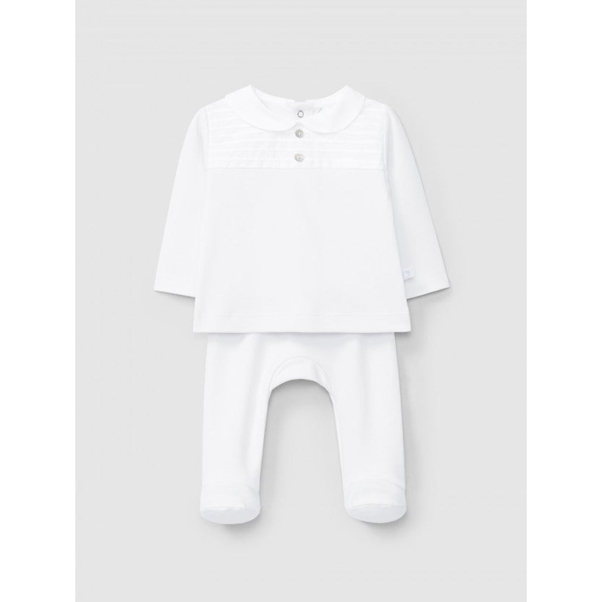Two-piece set with ribbed detail