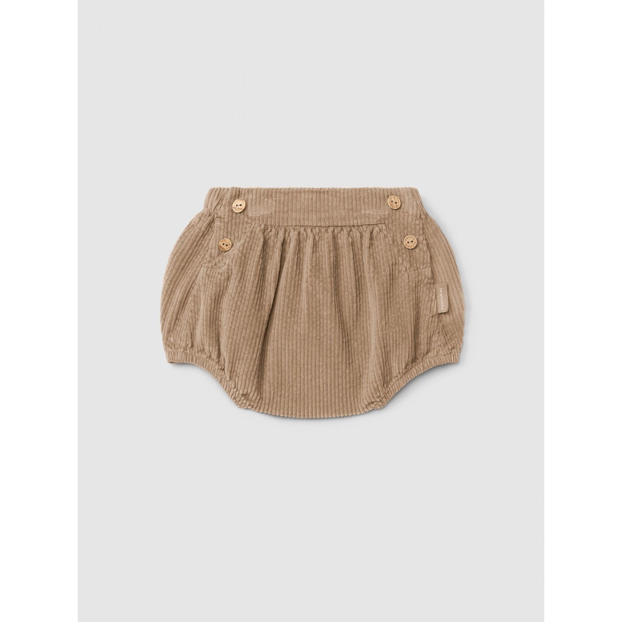 Pull-up diaper cover in corduroy