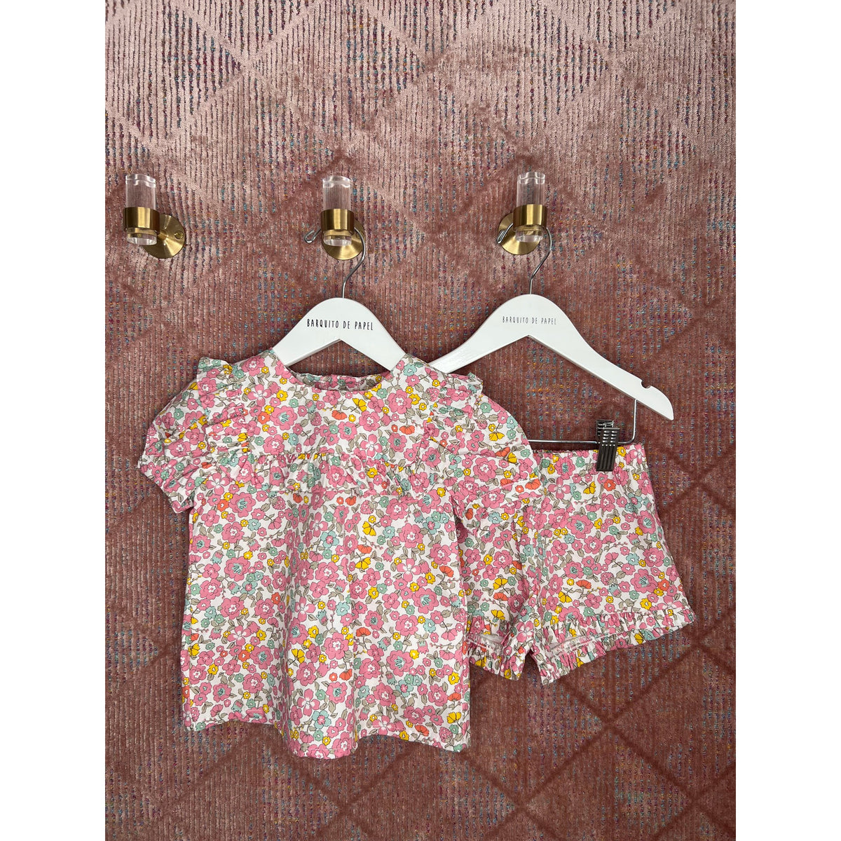 Betsy Flor Redonda Short Set
