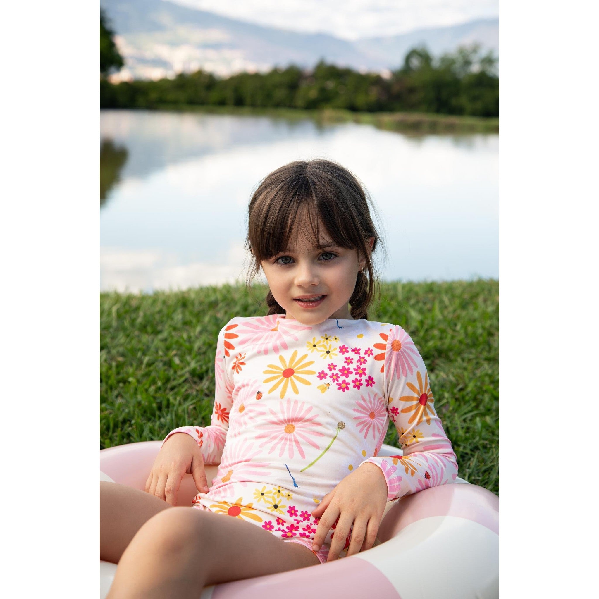 SUN LONGSLEEVE - GARDEN PINK