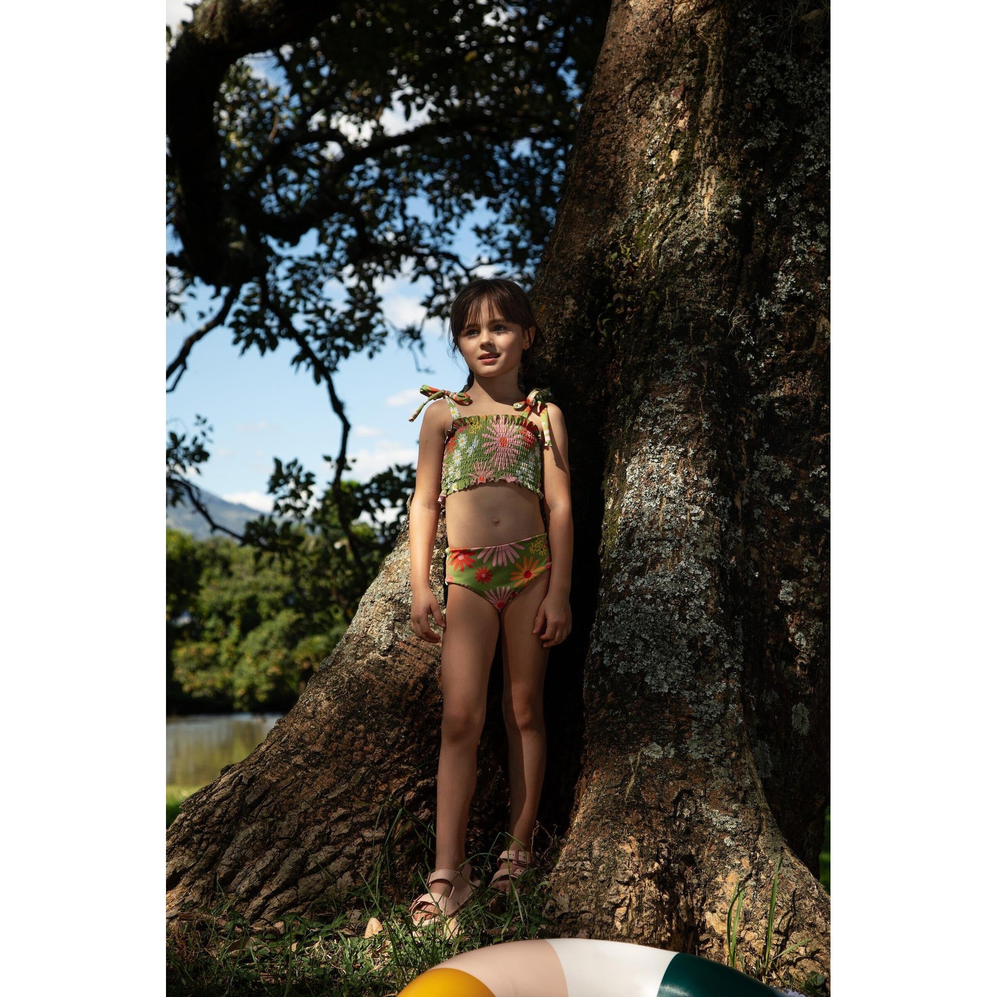 WAFFLE BIKINI- GARDEN VERDE