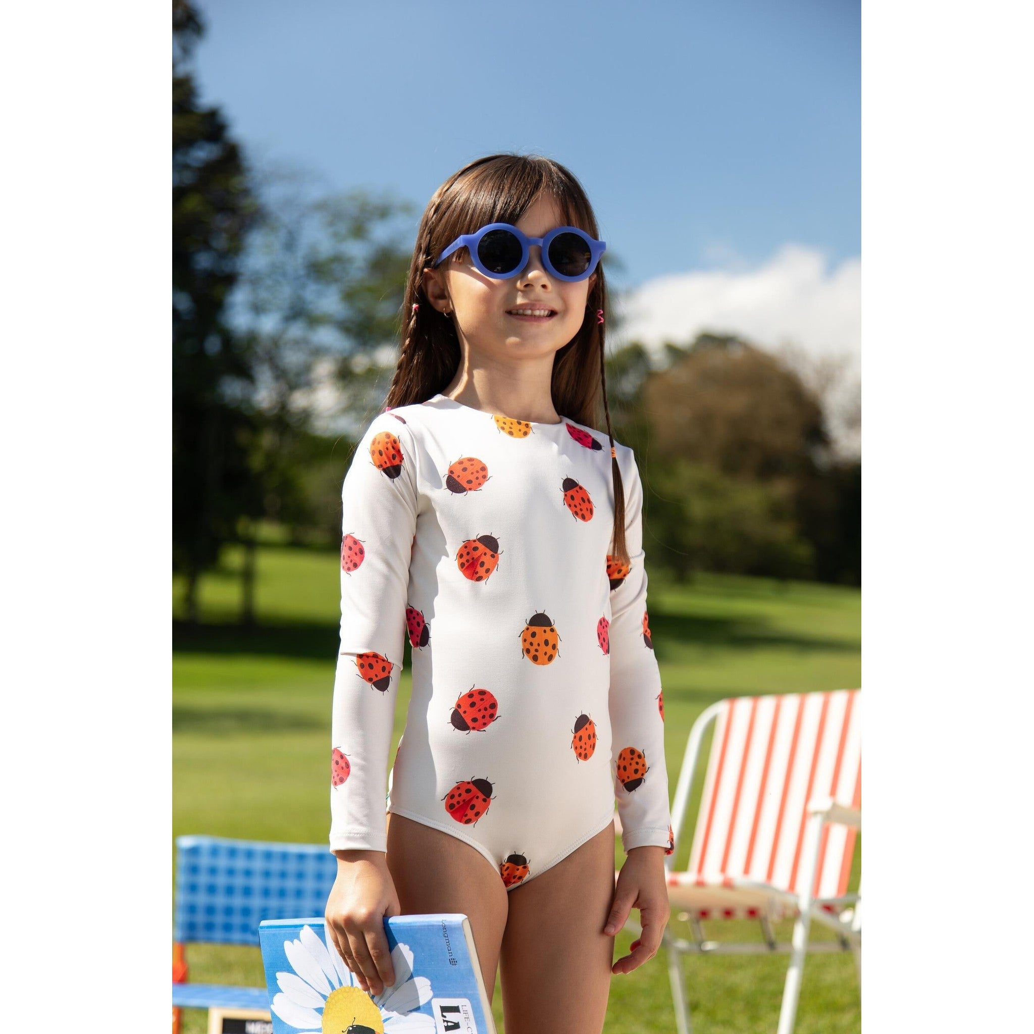 SUN LONGSLEEVE ONE PIECE- MARIQUITAS CRUDO