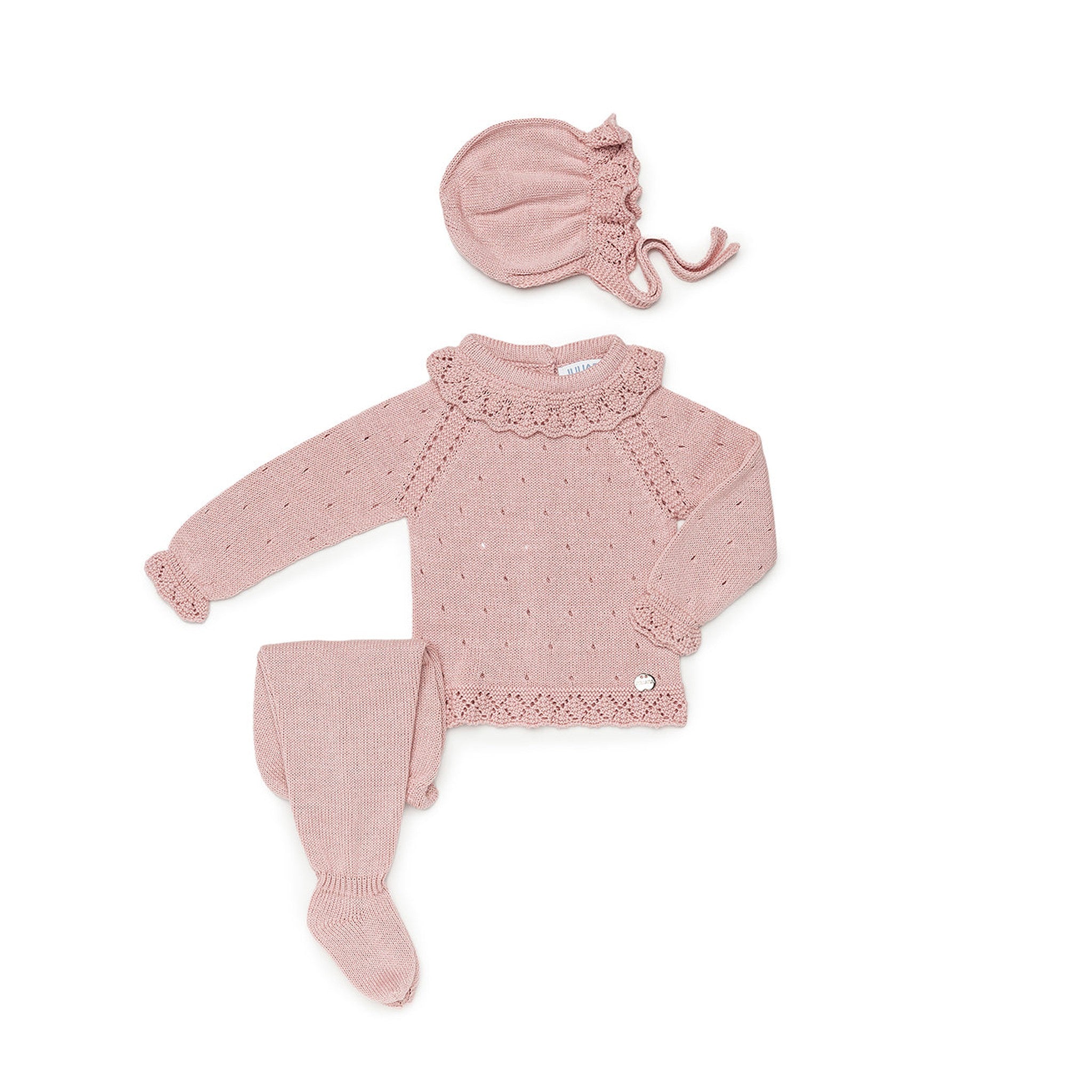 Openwork Three Piece Set