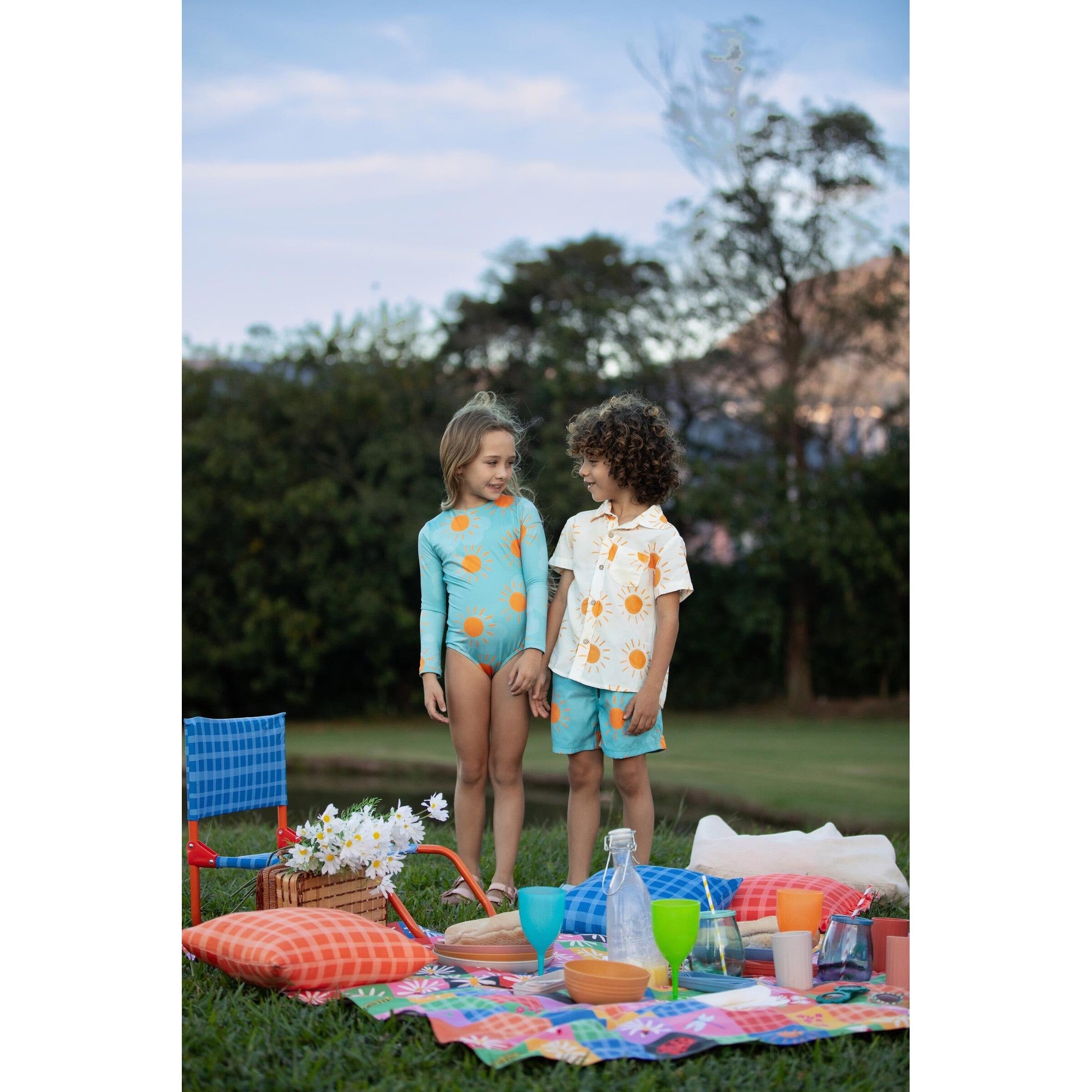 SUN LONGSLEEVE - SOL SOLECITO AZUL