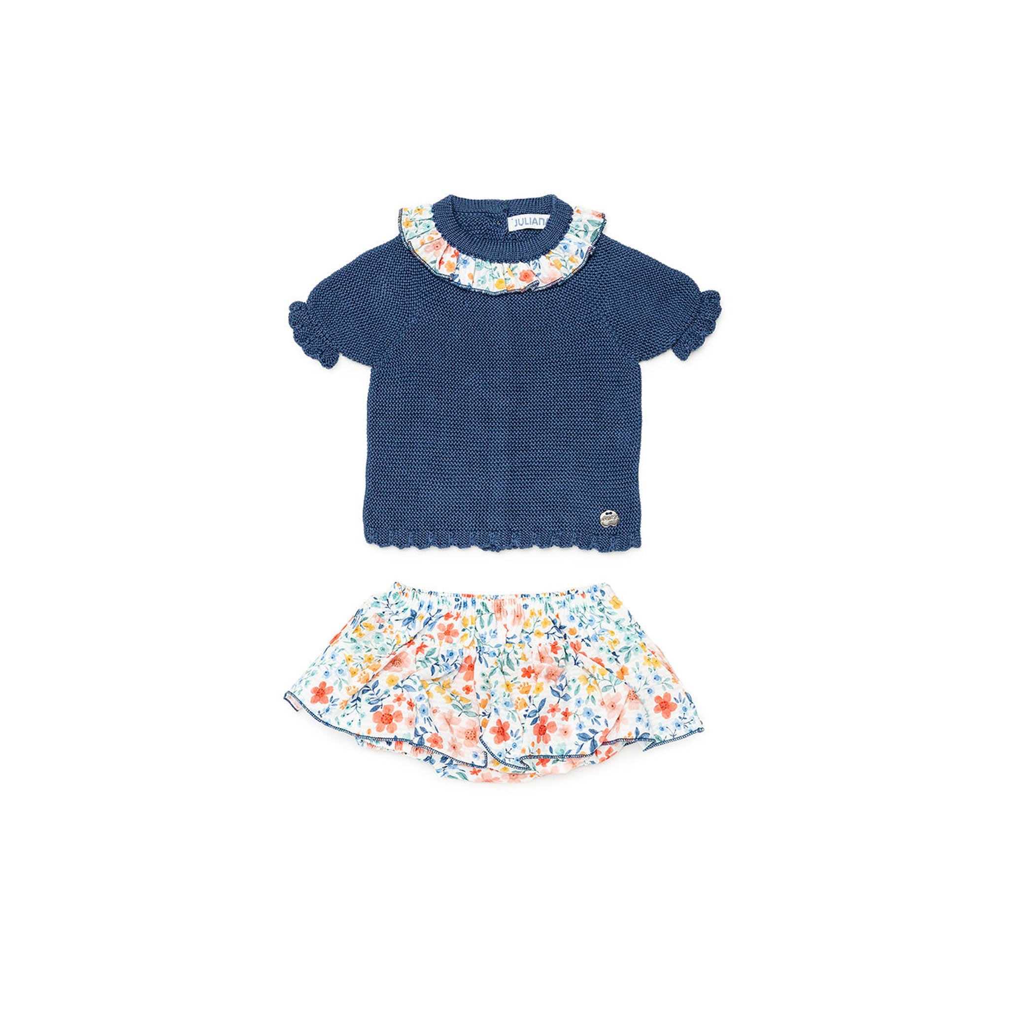 Poniente Knitted Bloomer Set