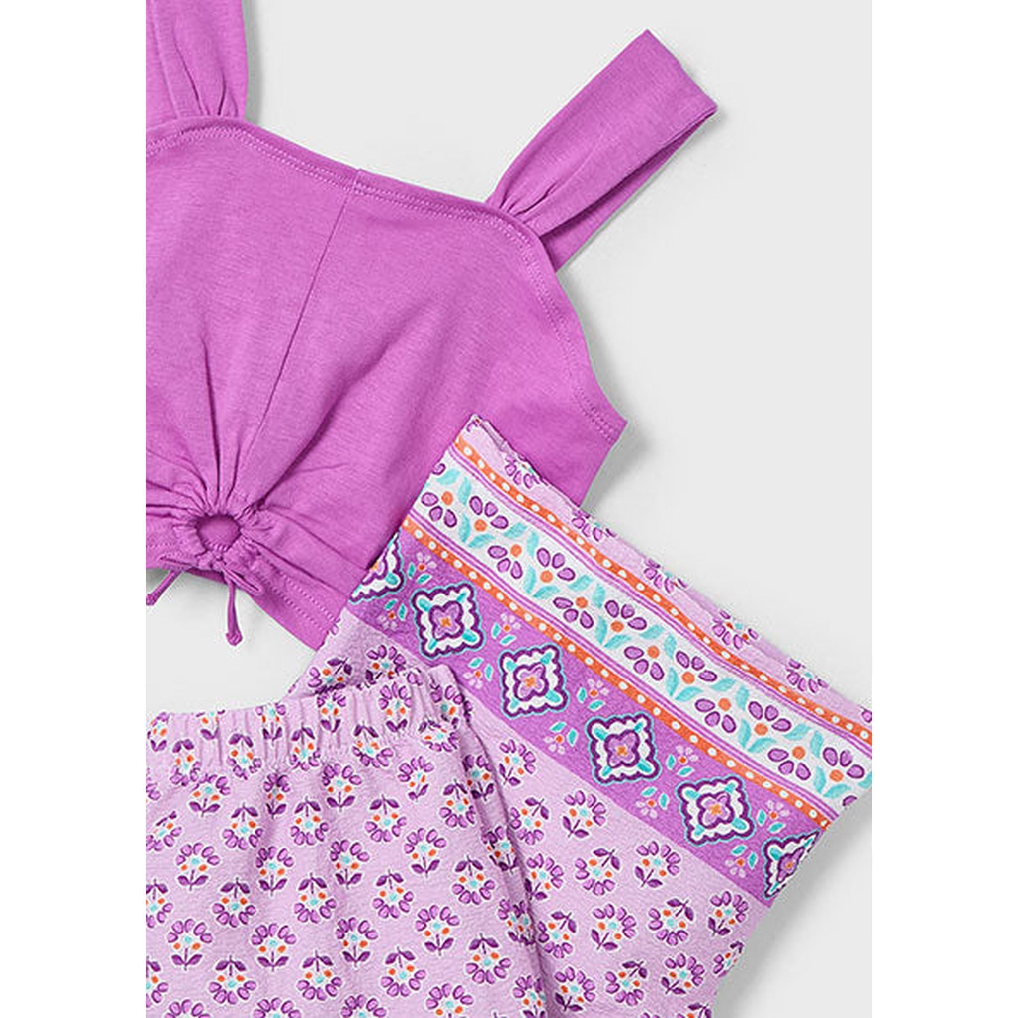 Girl Printed Pants and Top Set