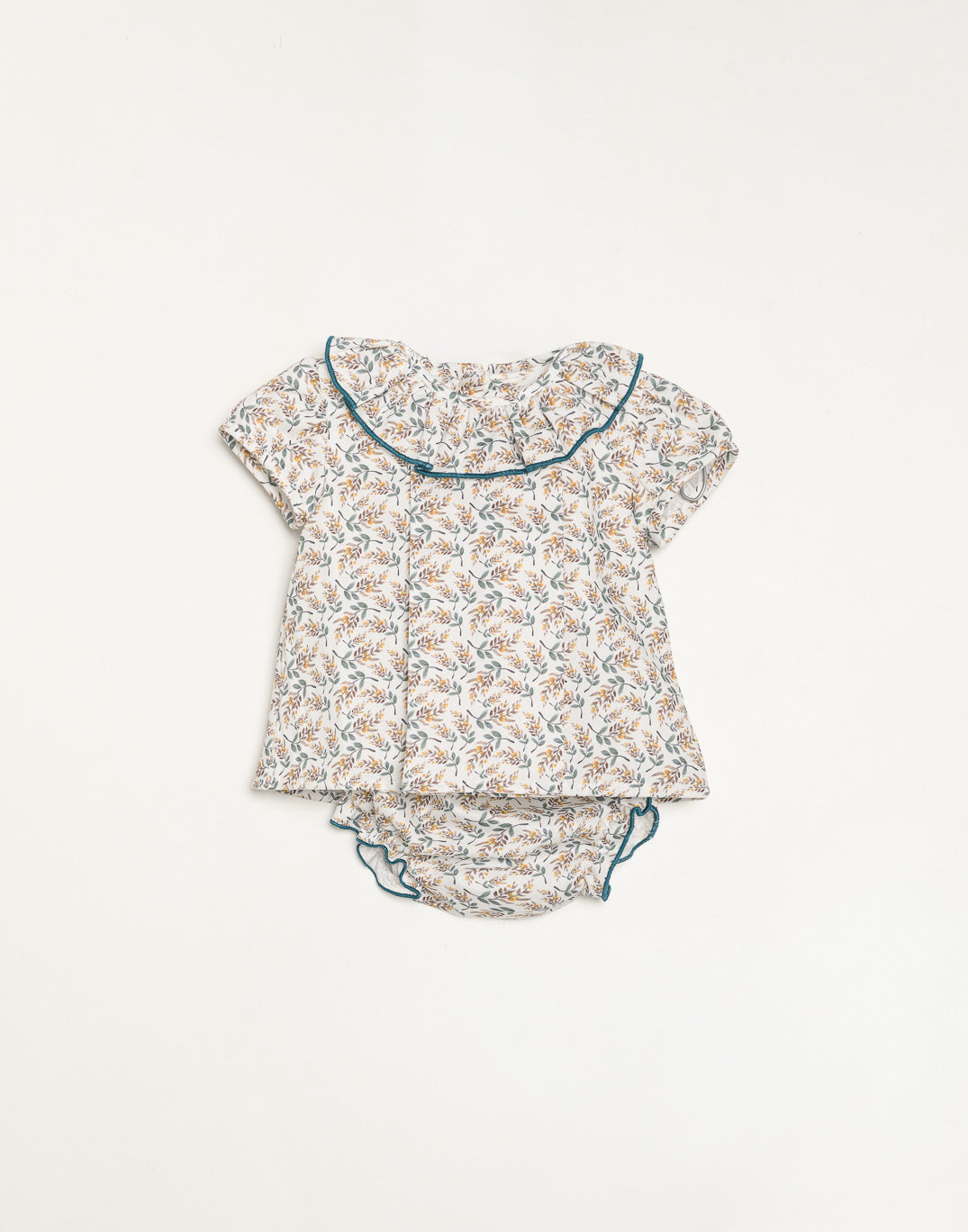 Vestido Flor Mostaza