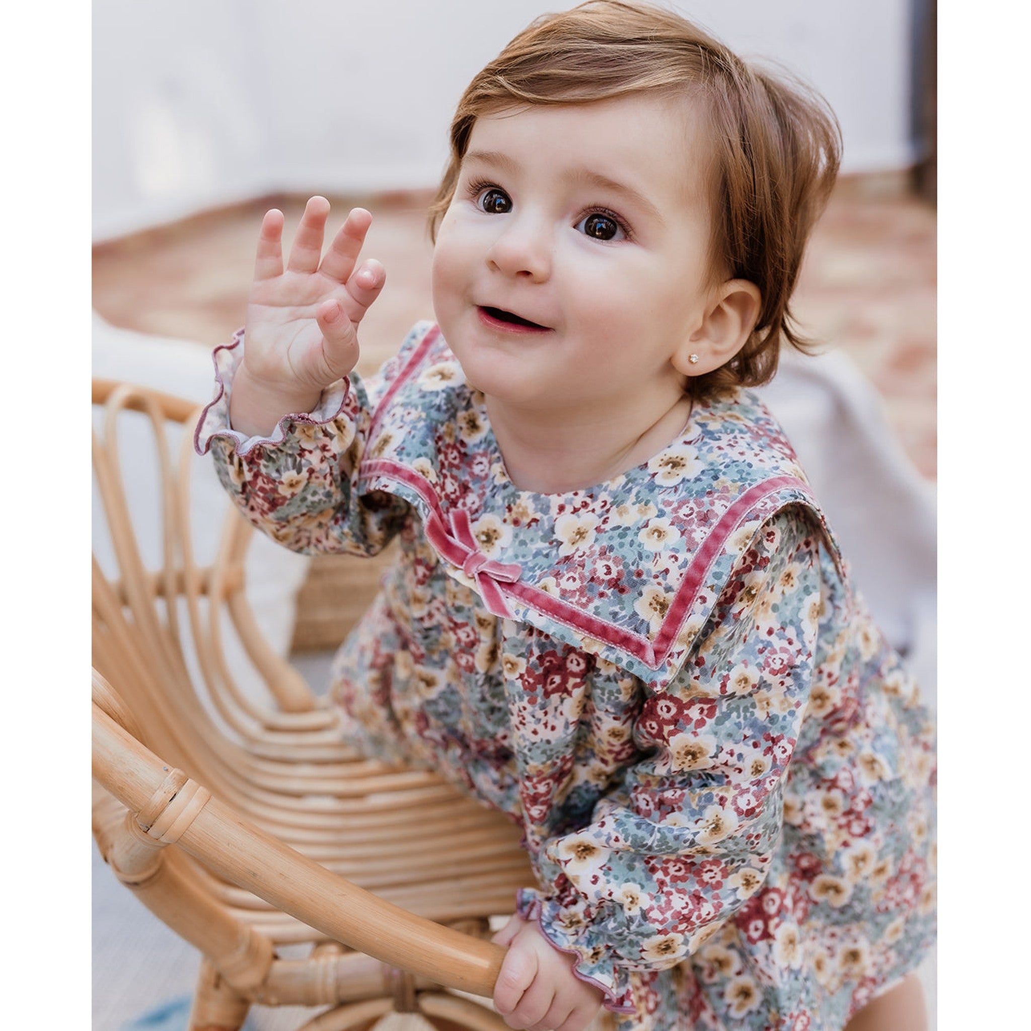 Dusty Pink Baby Dress