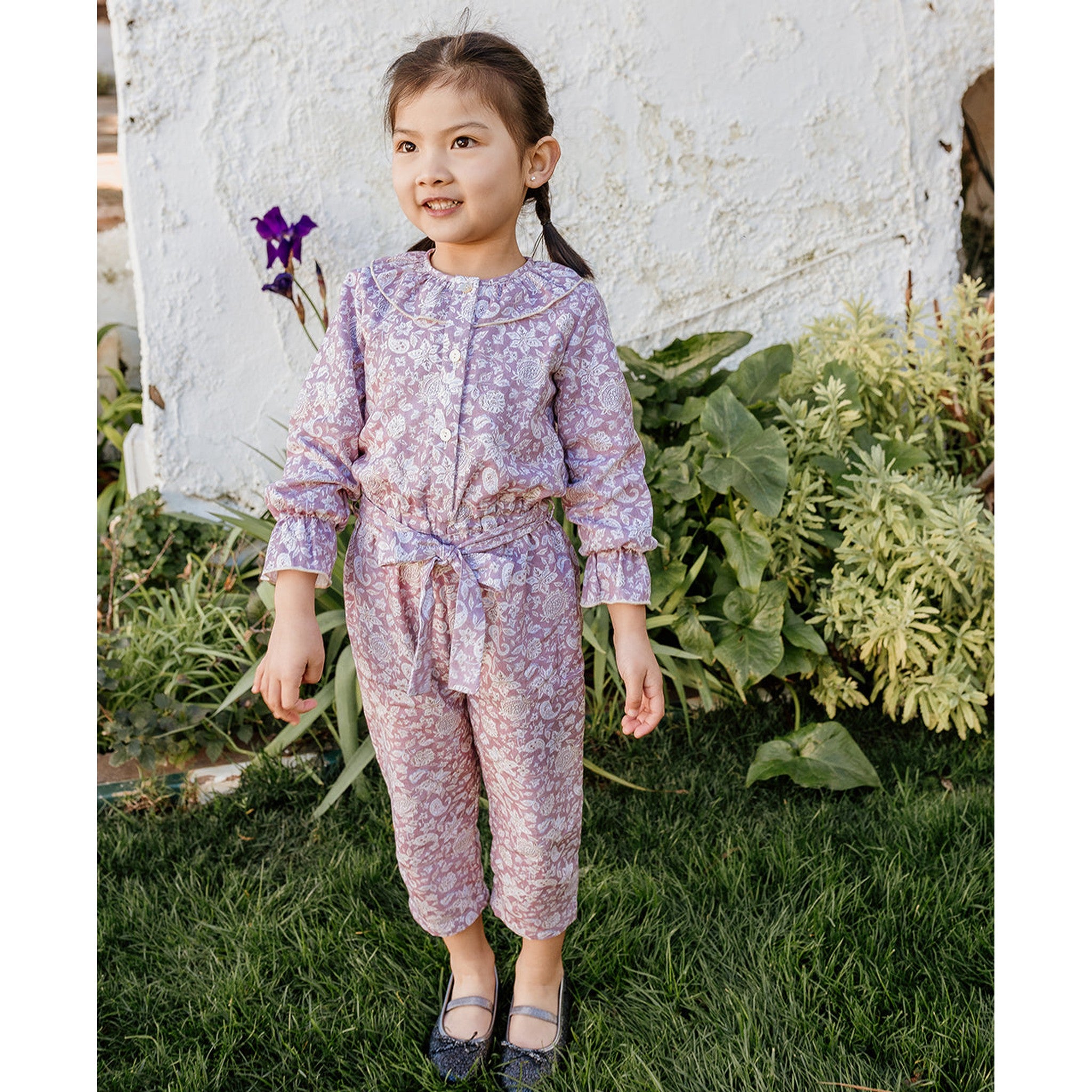 Flores Rosa Long Overall