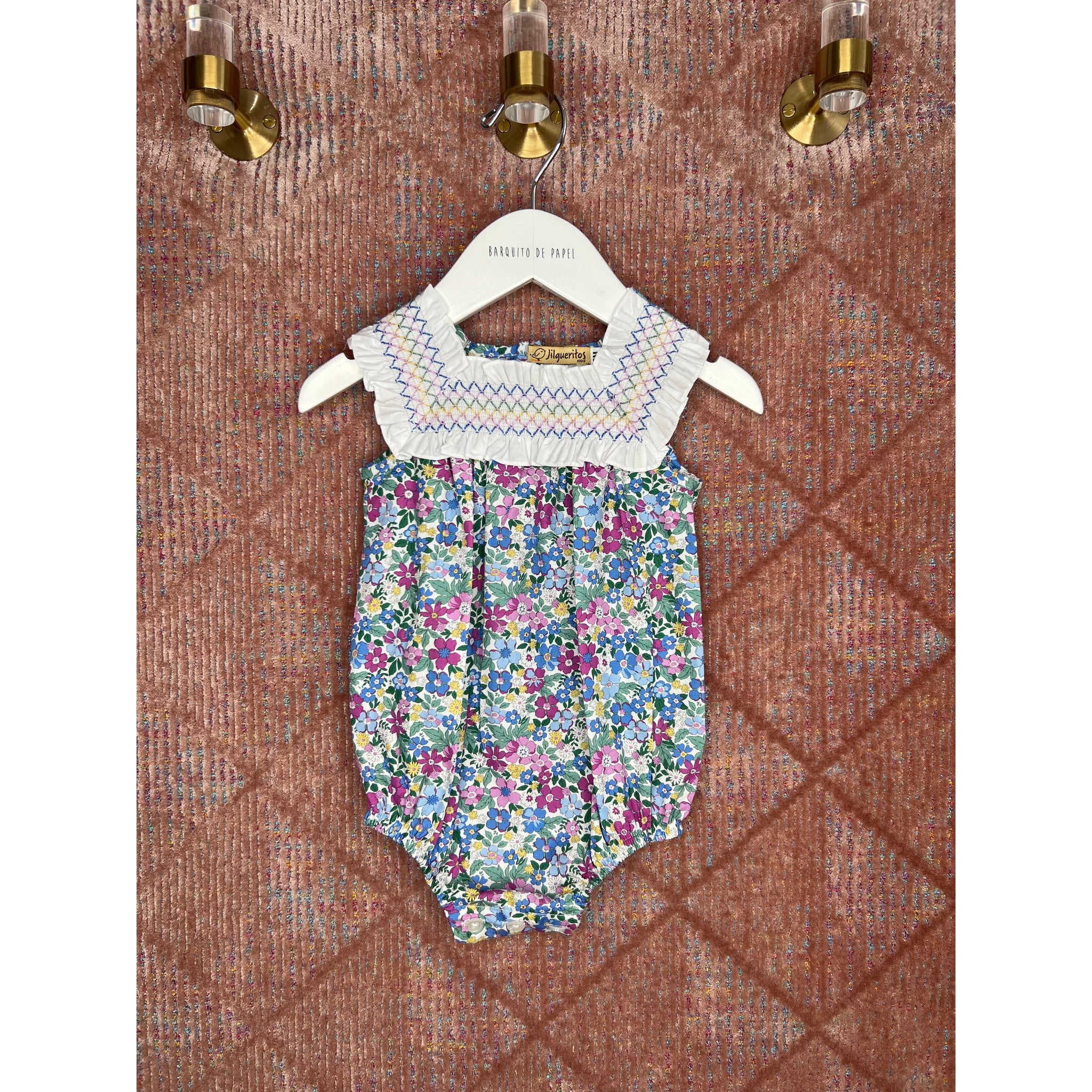 Carol Smocked Romper