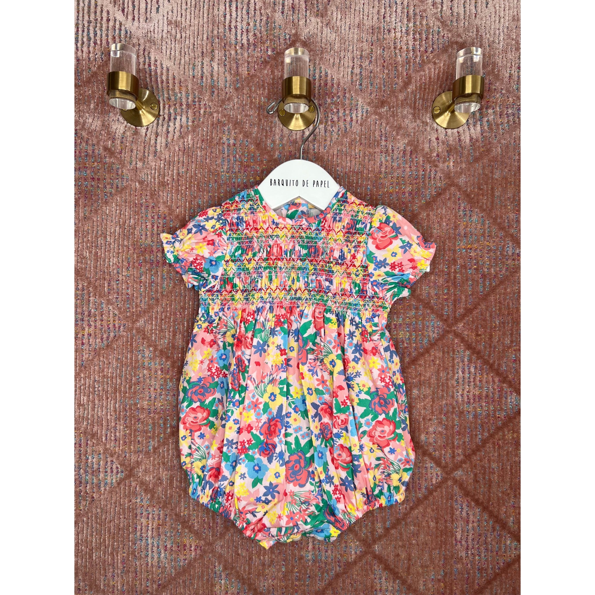 Loren Smocked Romper