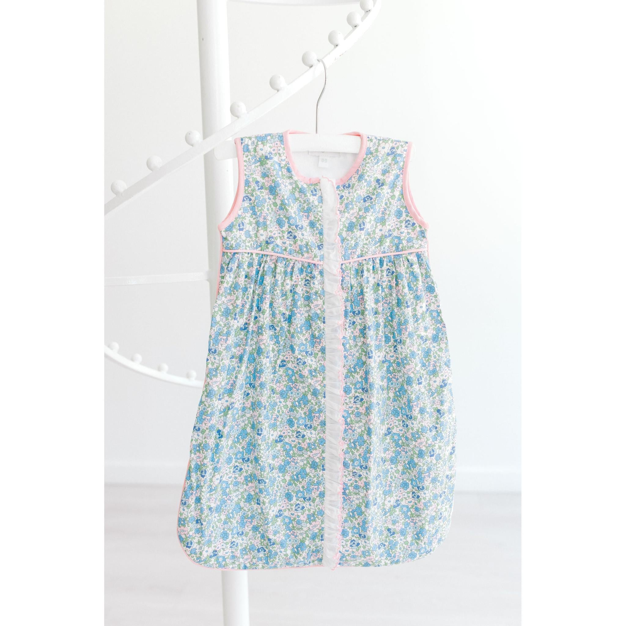 Sleep Sack- Blue Floral