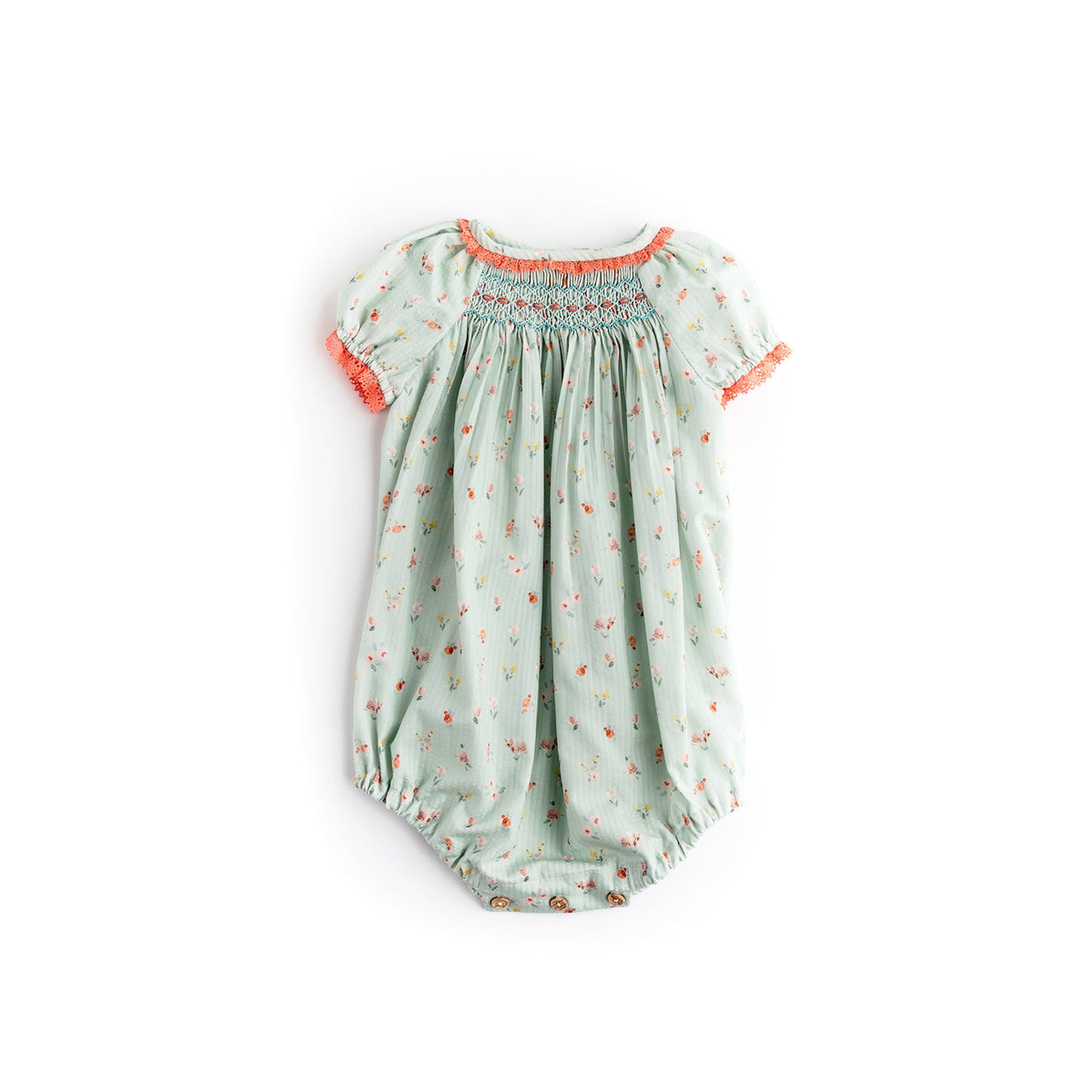 Alana Smocked Romper