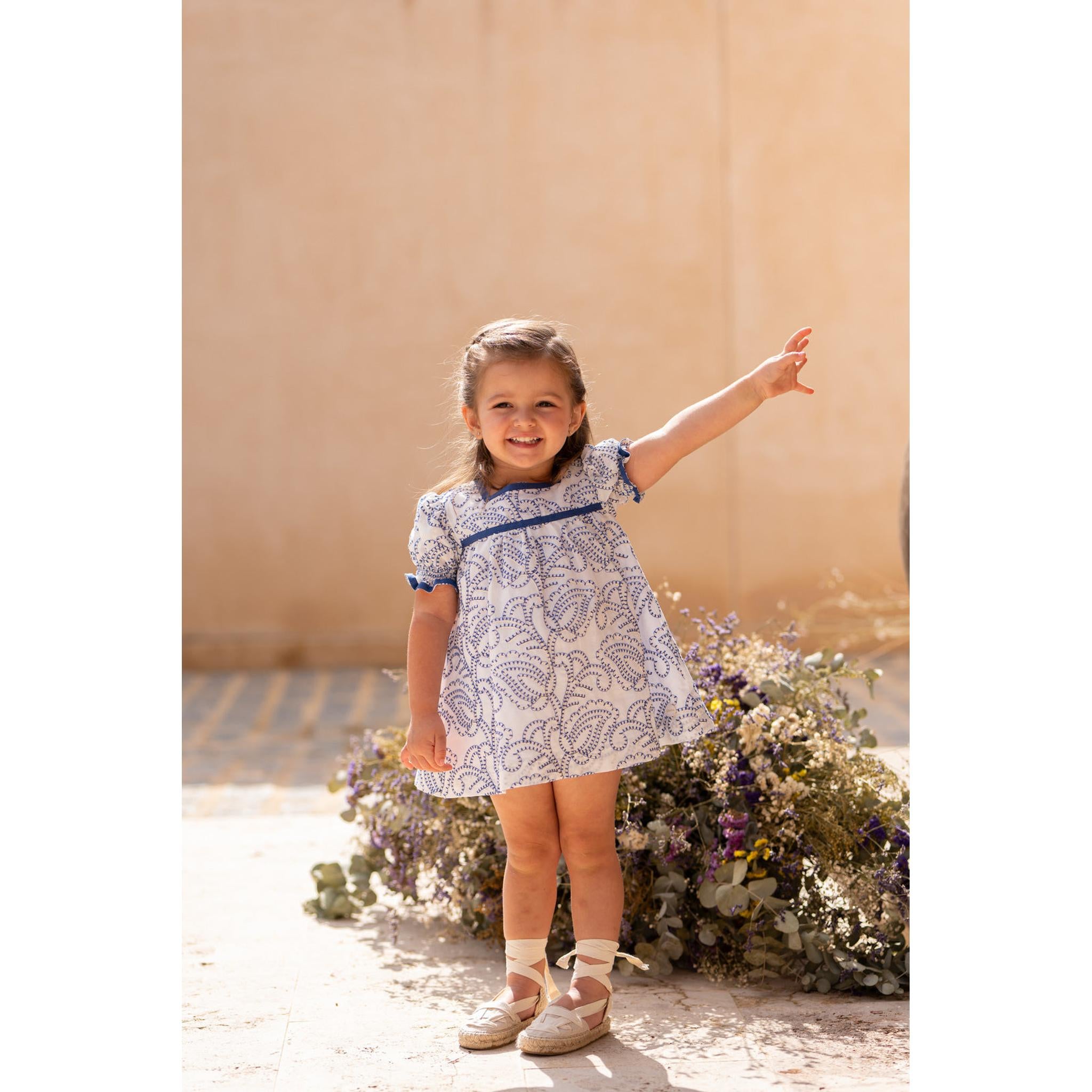 Vestido Bordado Bebe