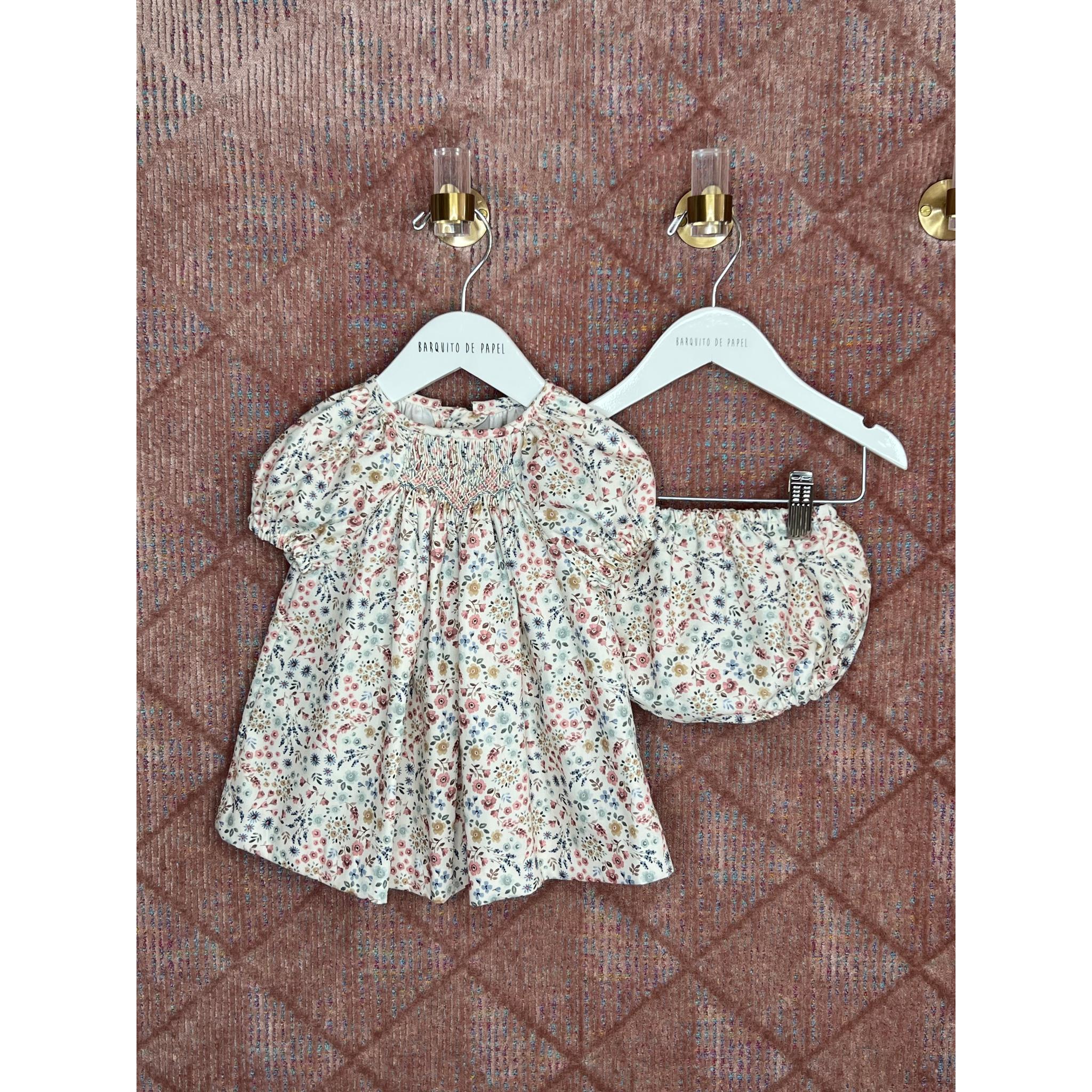 Azul Smock MIni Jesusito