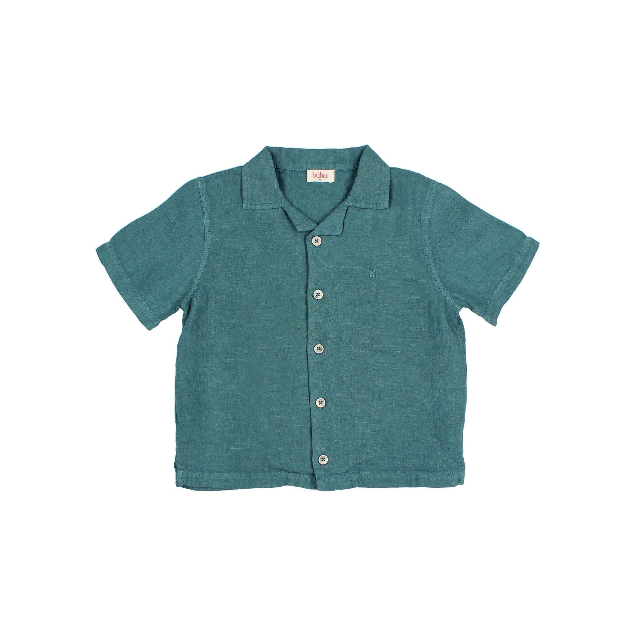 Linen Stripes Bermuda Set