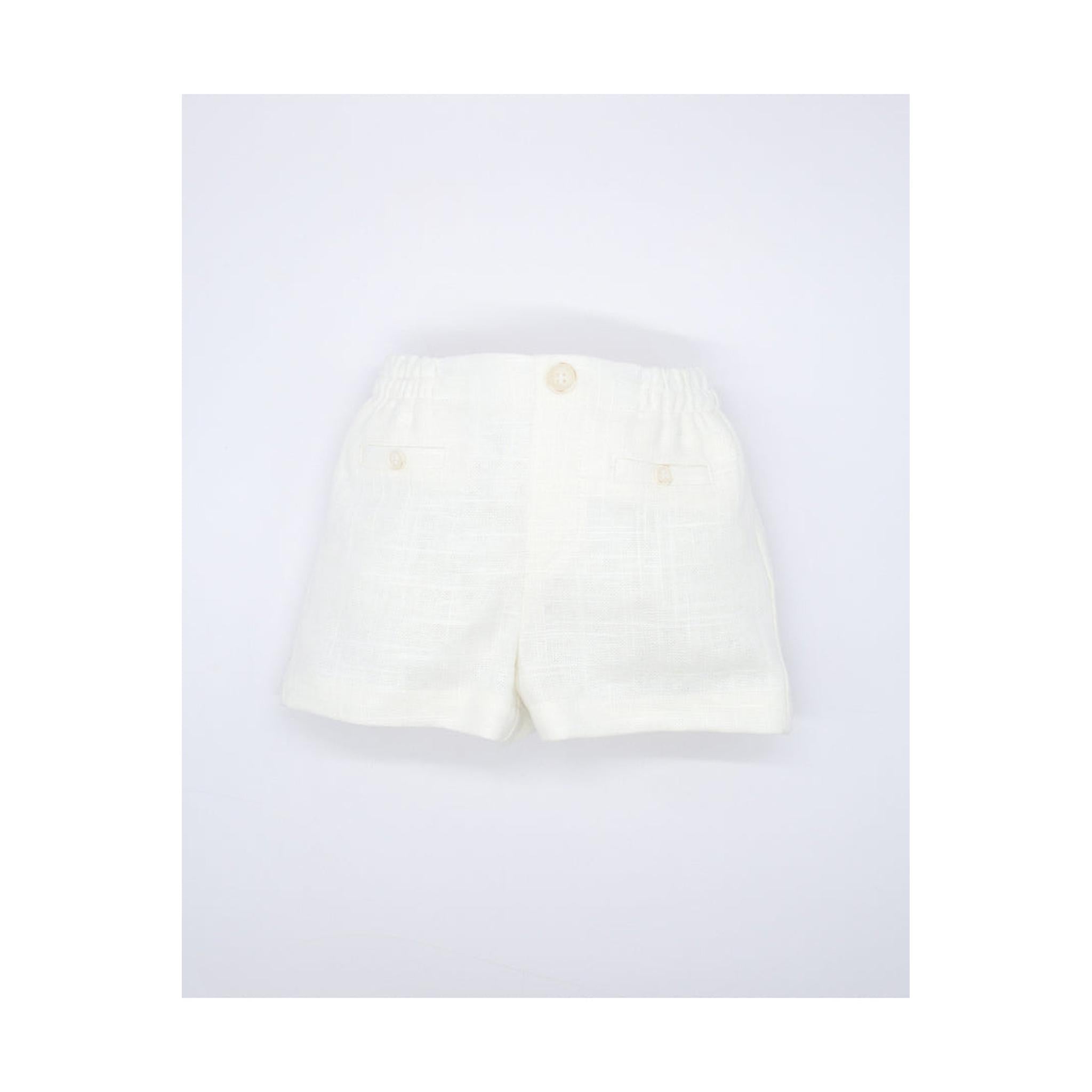 Set Bermuda Liso Lino