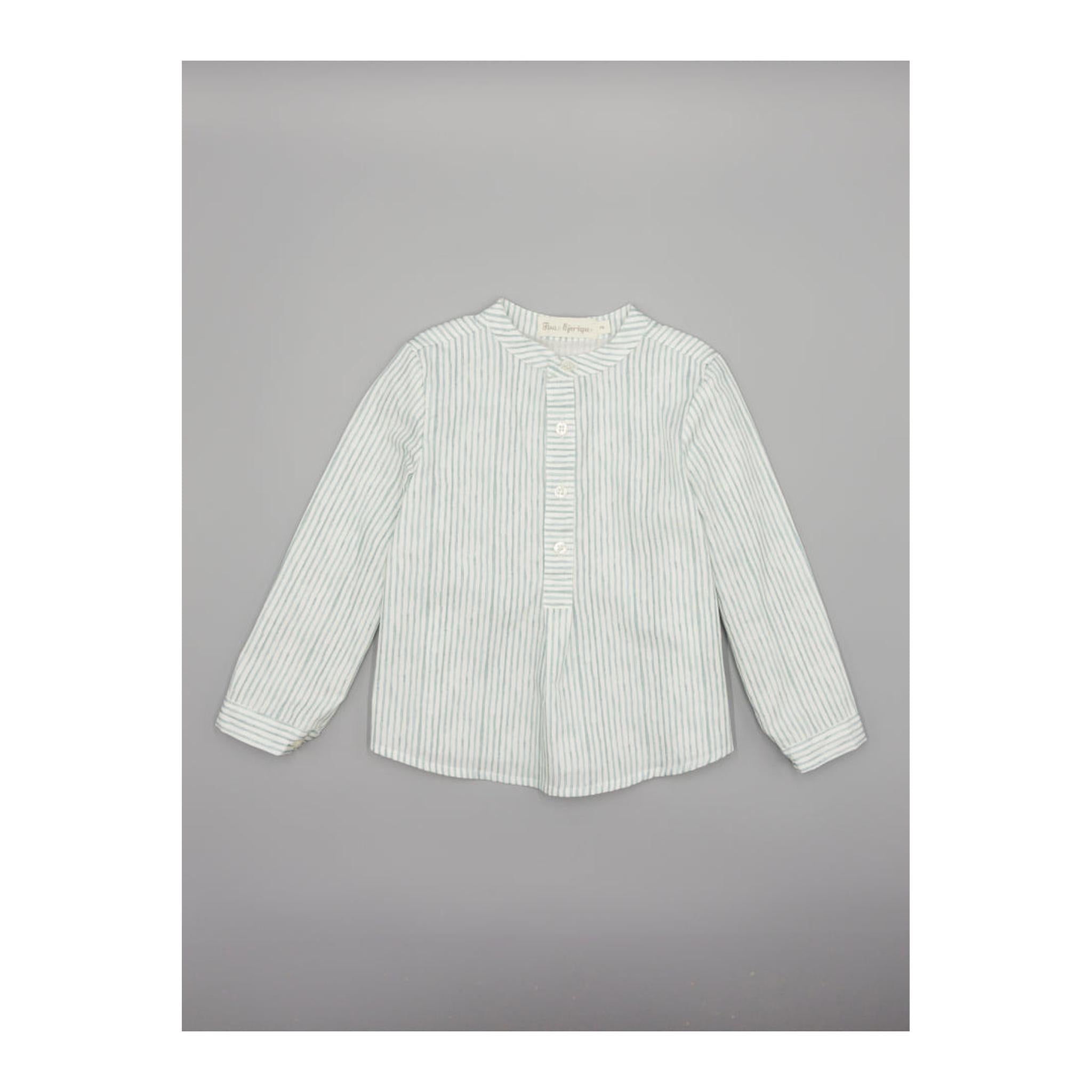 Stripes Linen Short Set