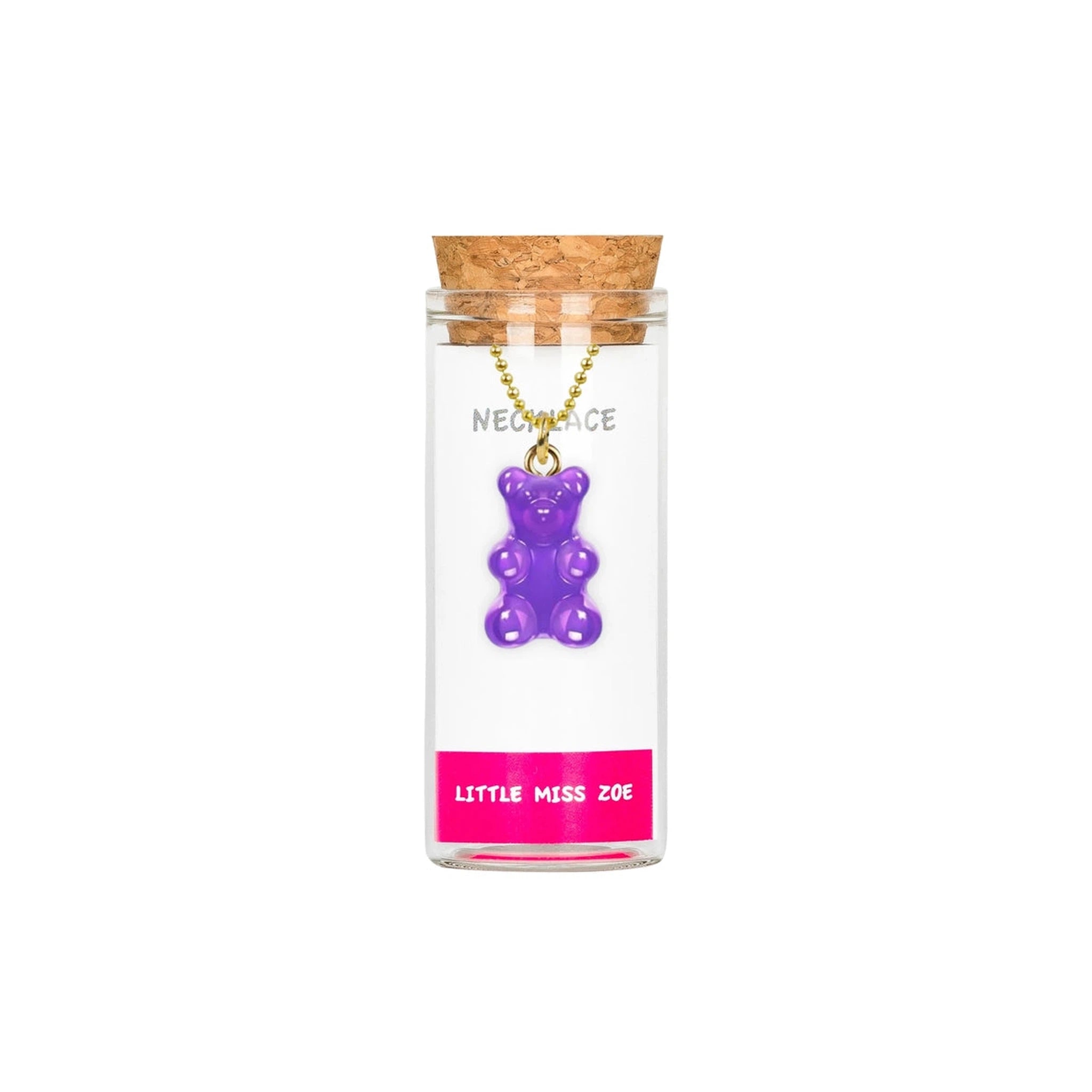 Gummy Bear Necklace in a Bottle - Several Colors