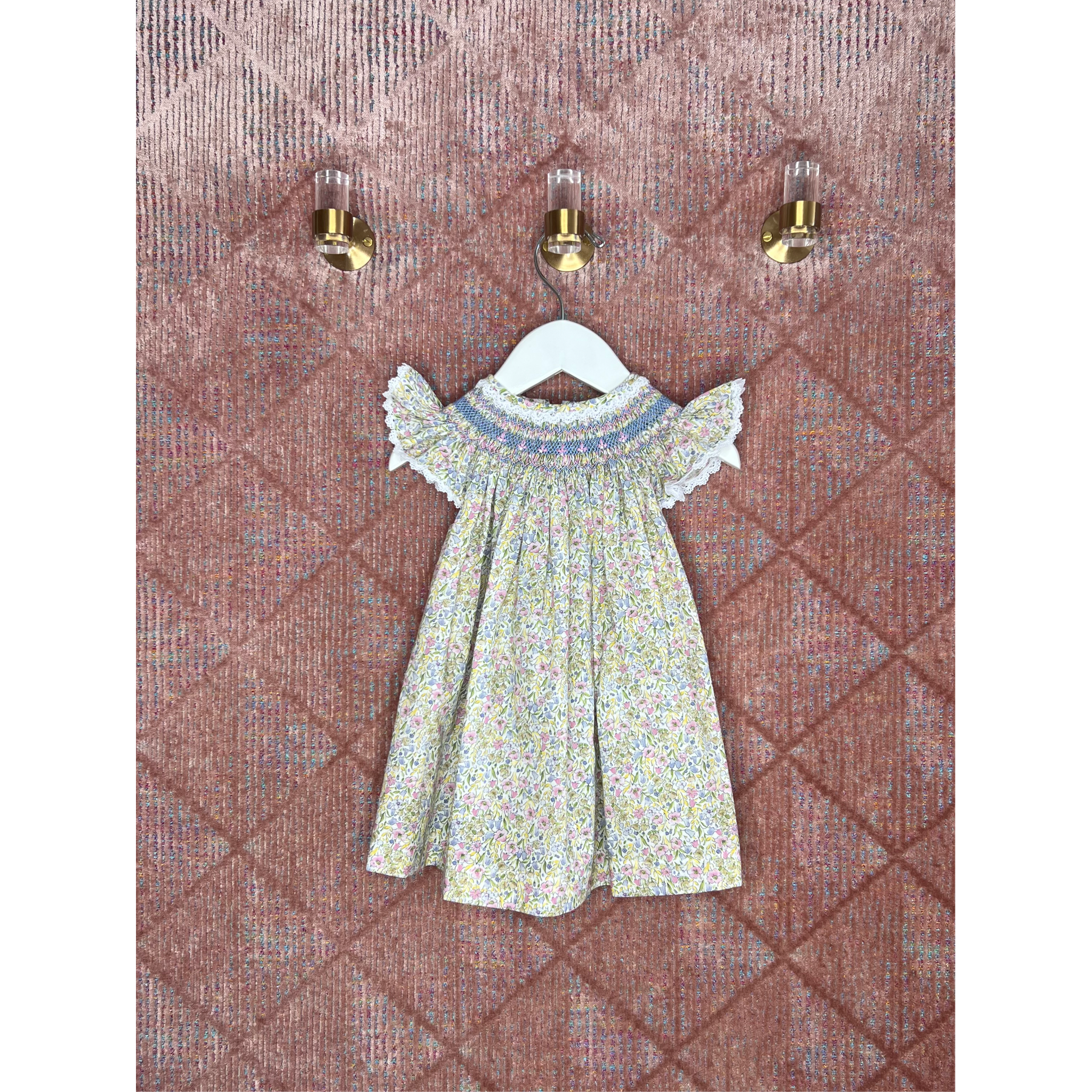 Voile Smocked Dress
