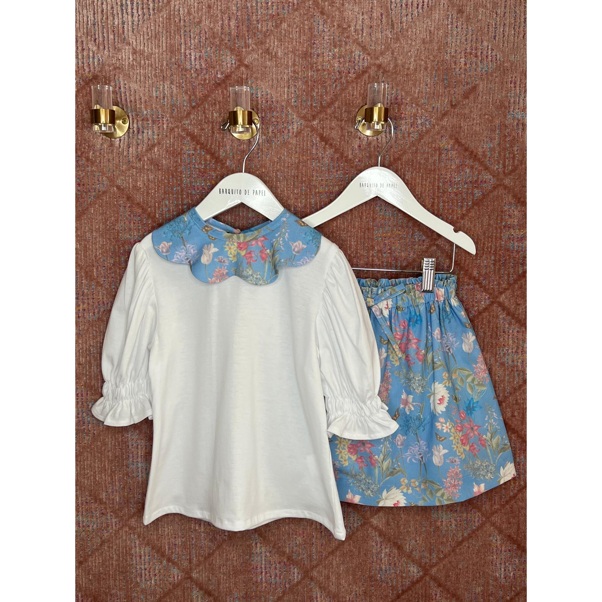 Collar Skirt Set - Libelula