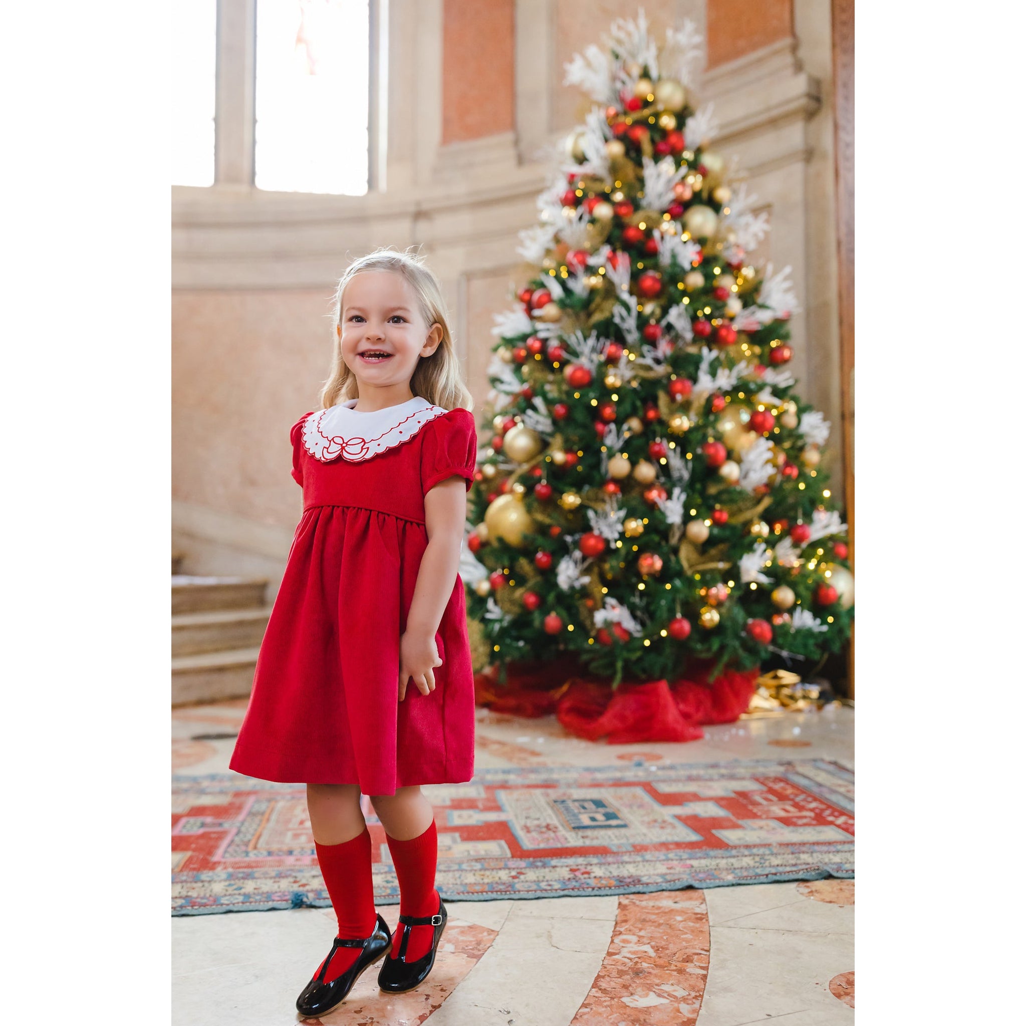 Christmas Eve Bow Dress