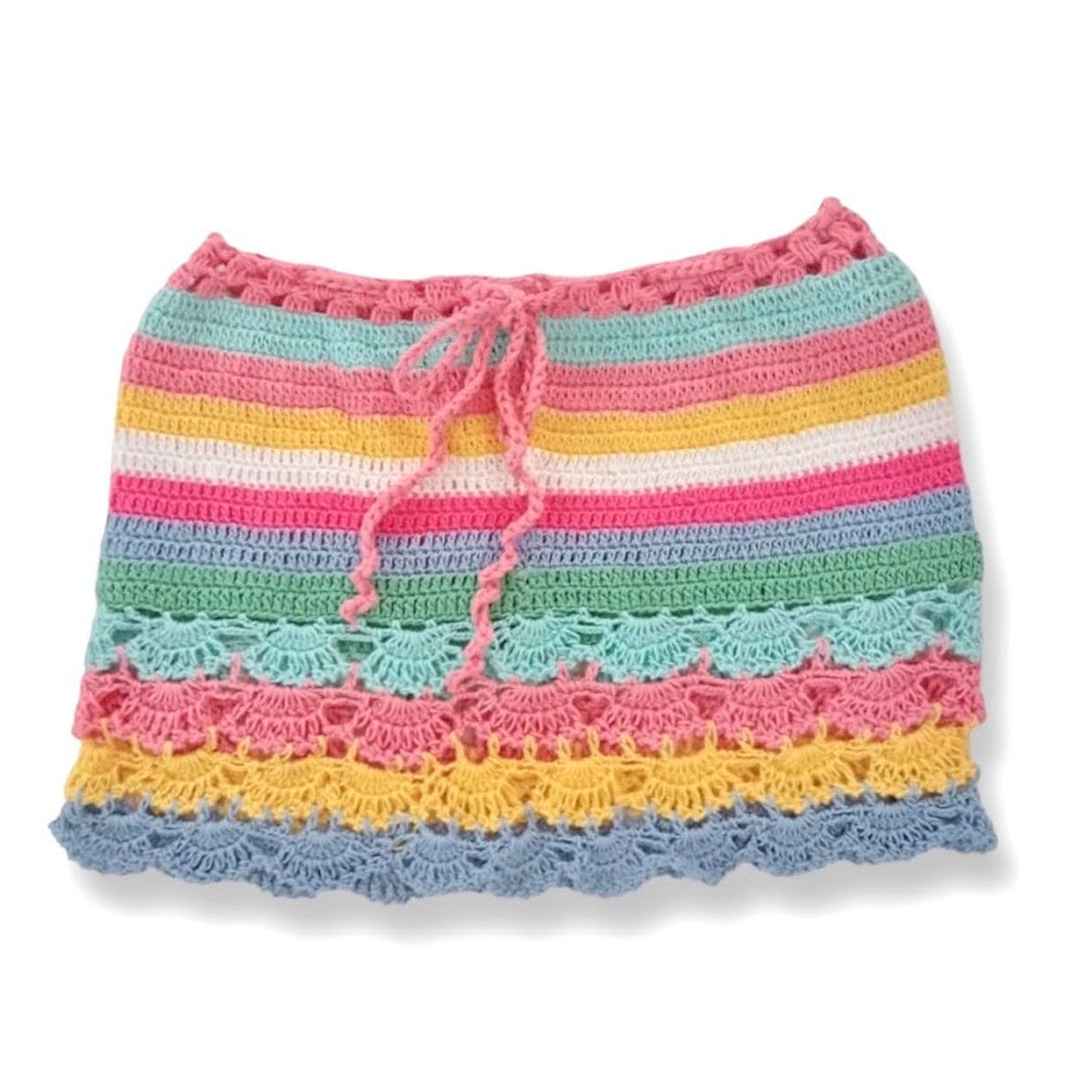 Multi Stripe Crochet Set