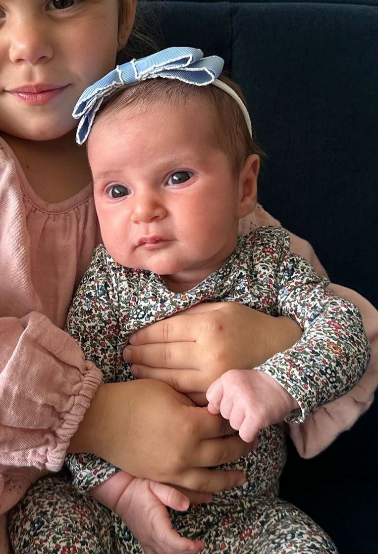 Heather Moonstitch Bow Newborn