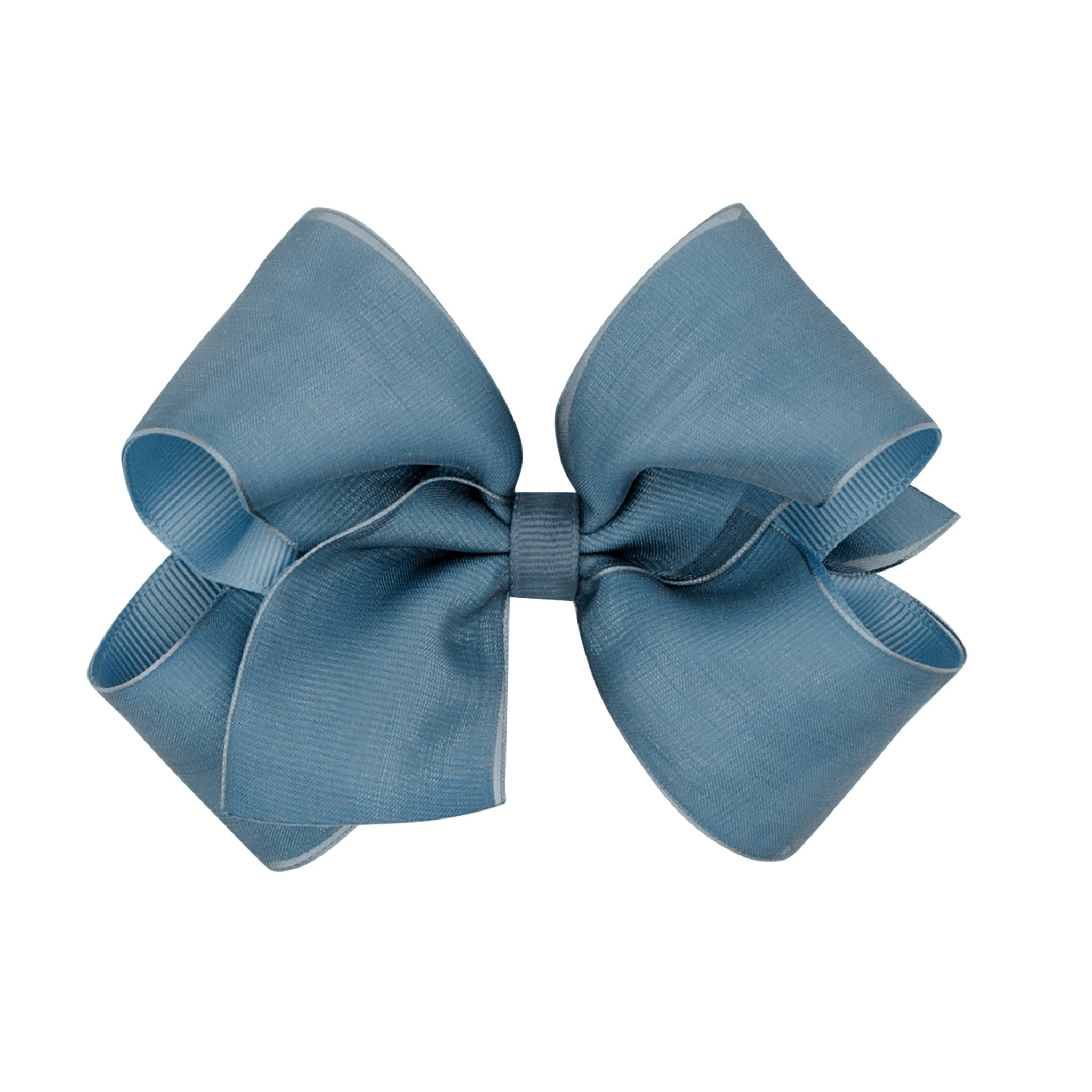 Medium Organza Overlay Girls Hair Bow