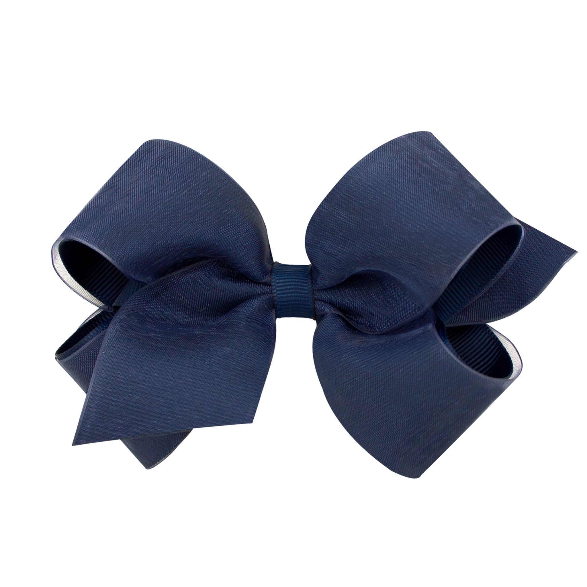 Medium Organza Overlay Girls Hair Bow