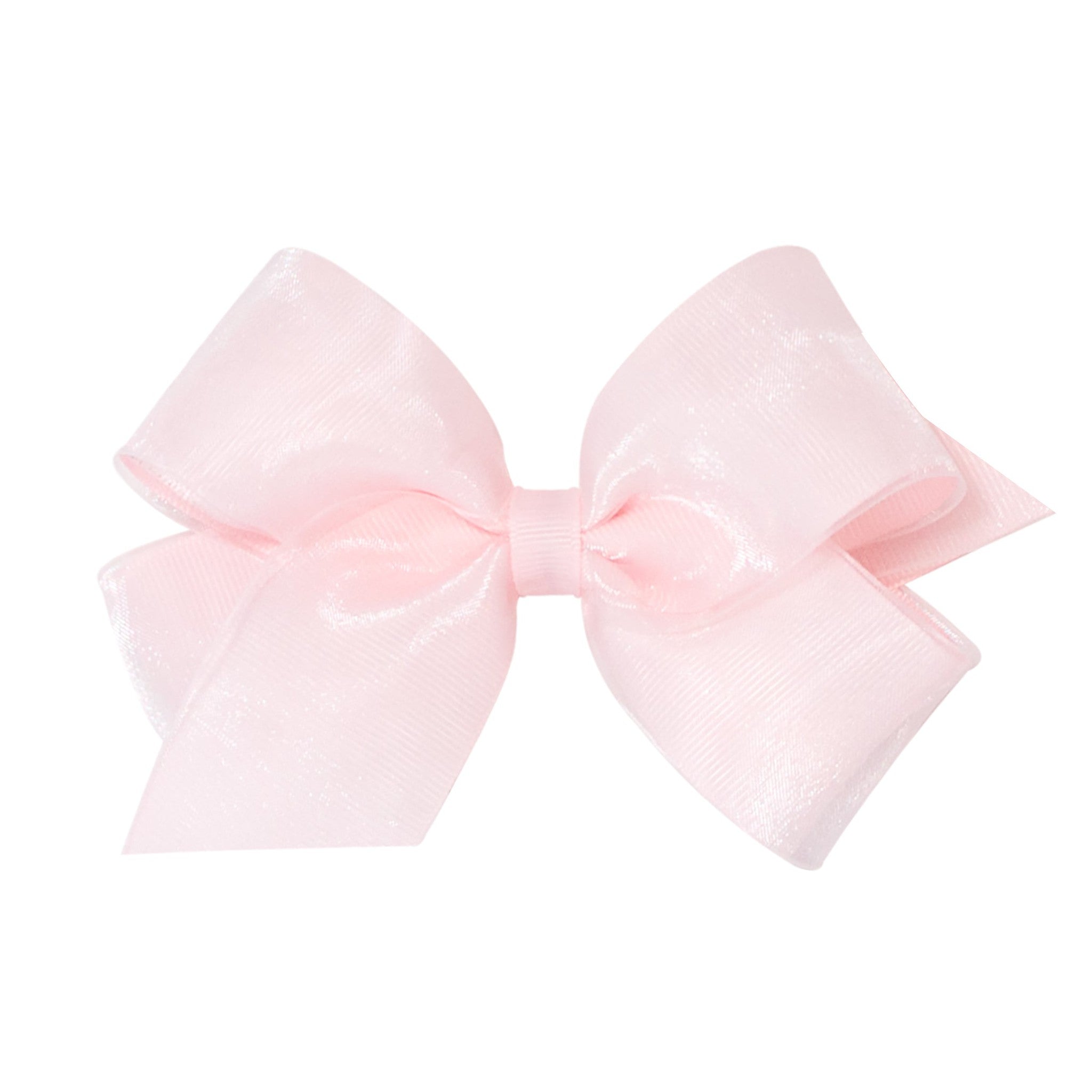 Medium Organza Overlay Girls Hair Bow