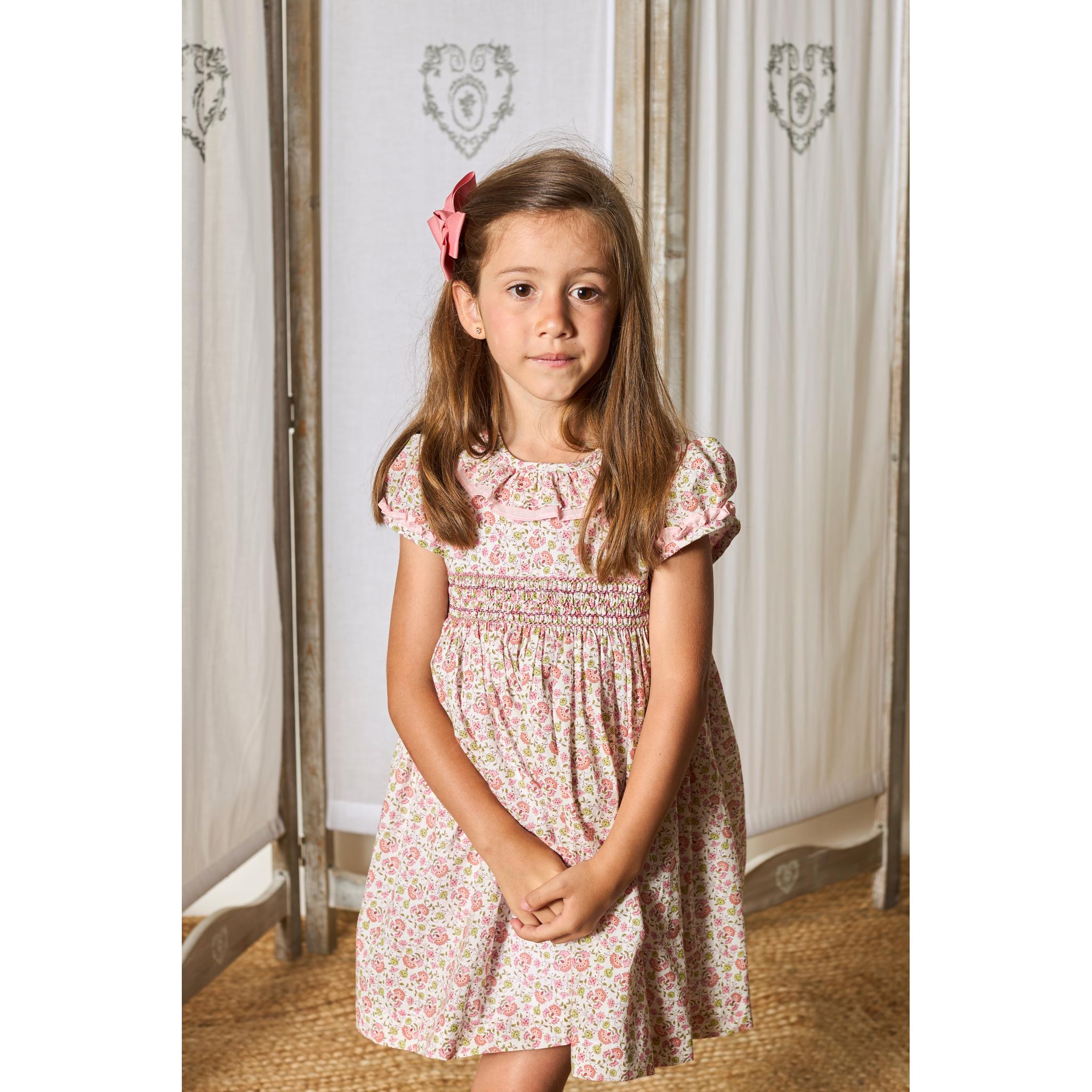 Niza Handsmocked Dress
