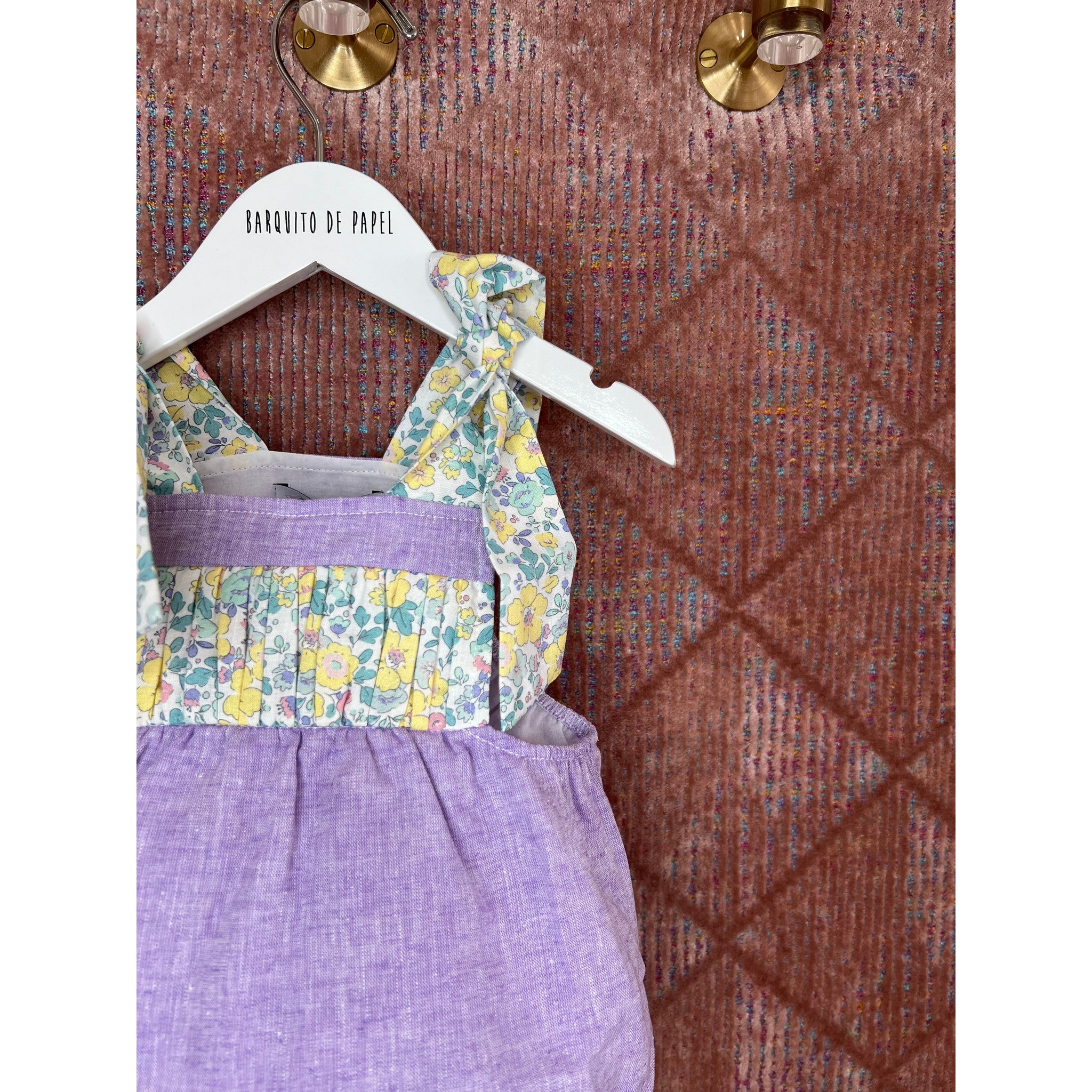 Liberty Romper - Lilac