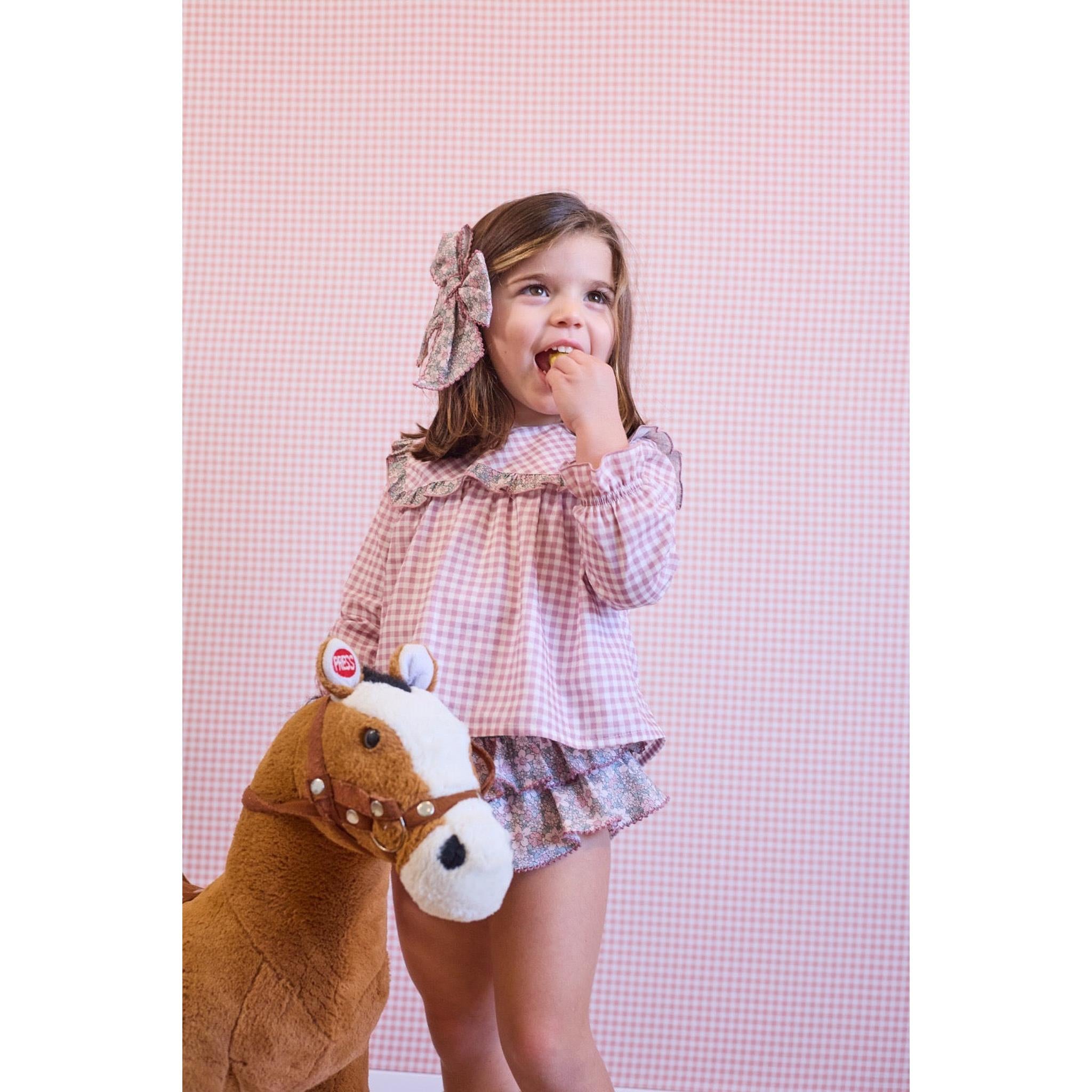 Braga Flores Camisa Vichy