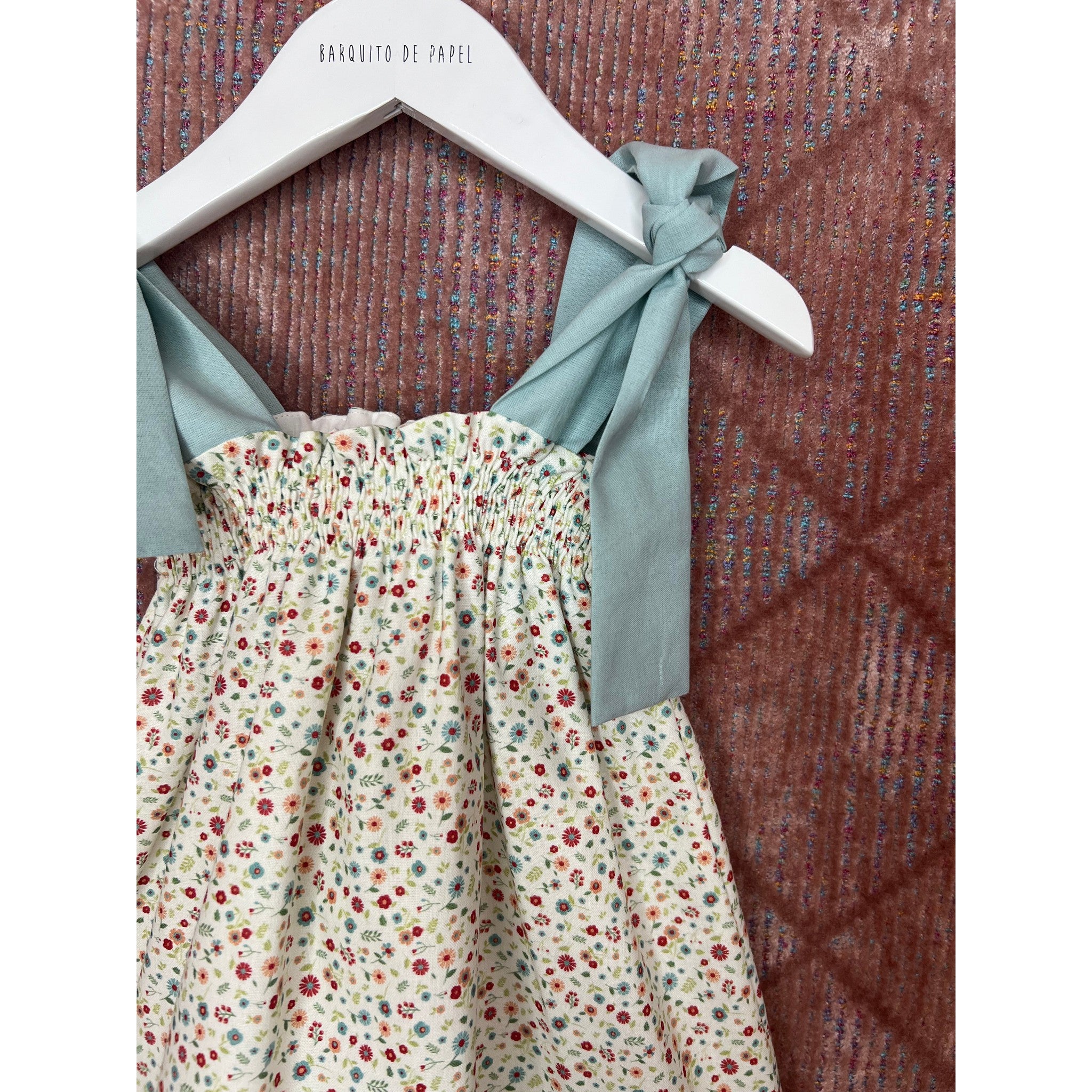 Dusty Margarita Bow Dress