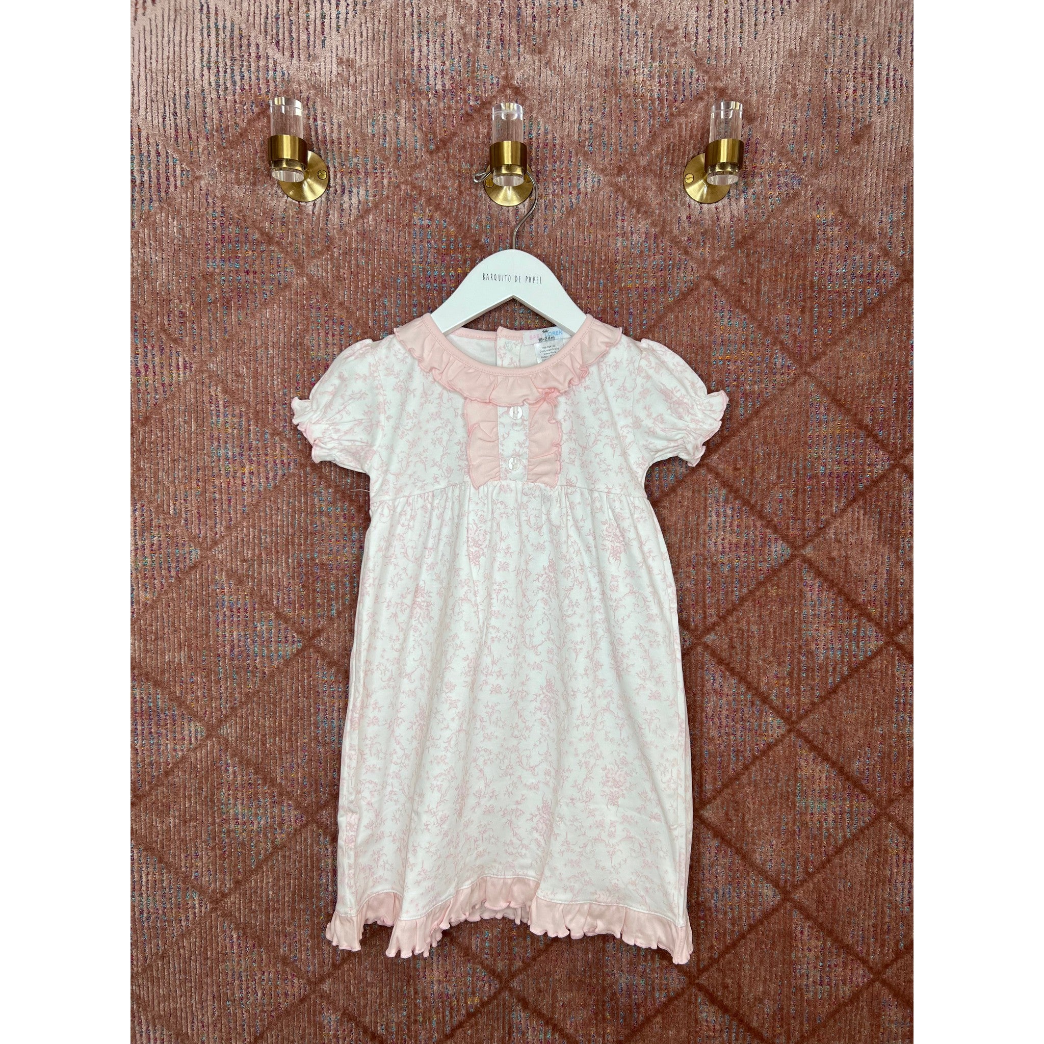 Penelope Pink Pima Nightgown